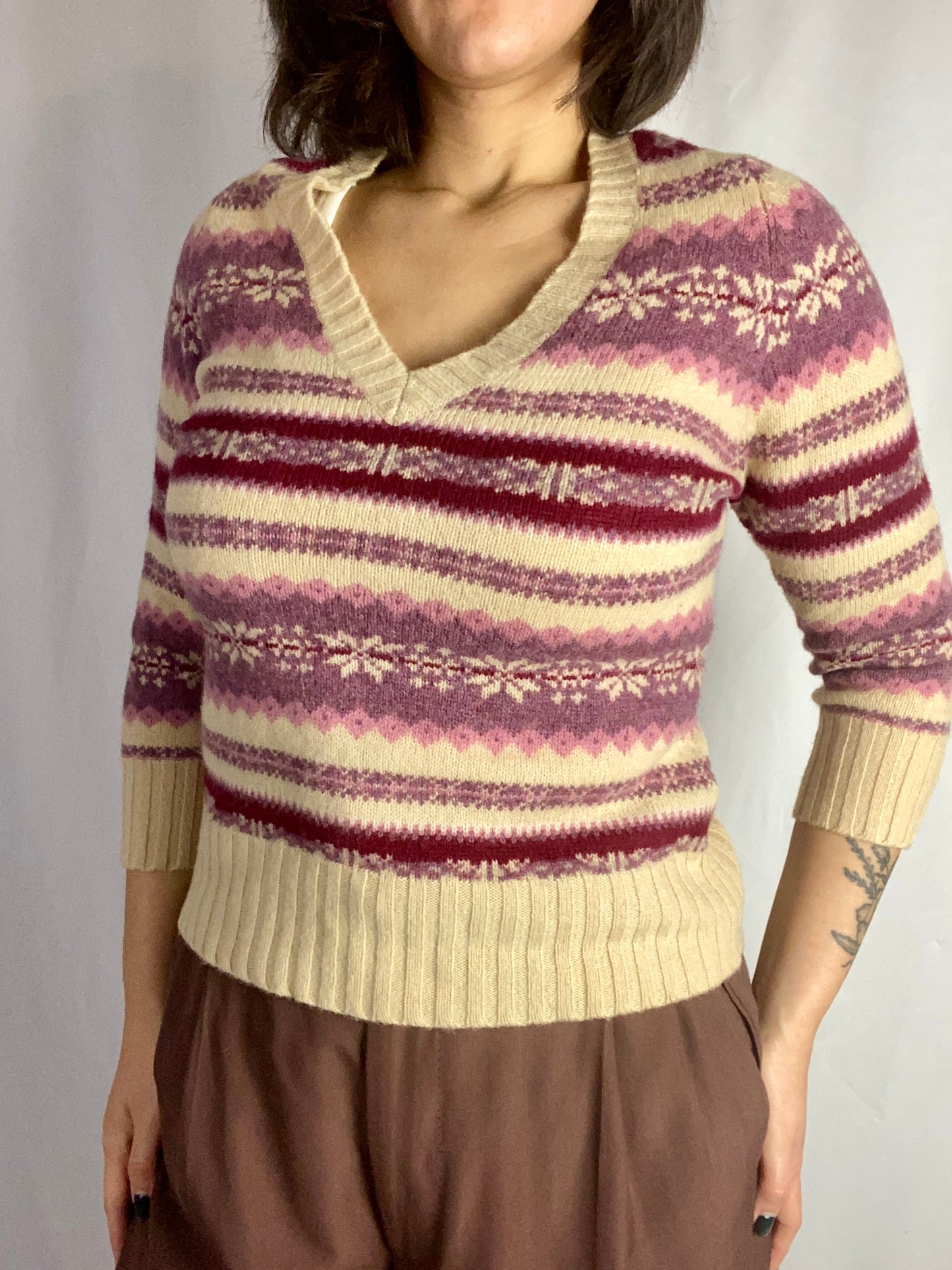Pullover in lana di agnello - TG. 38/40