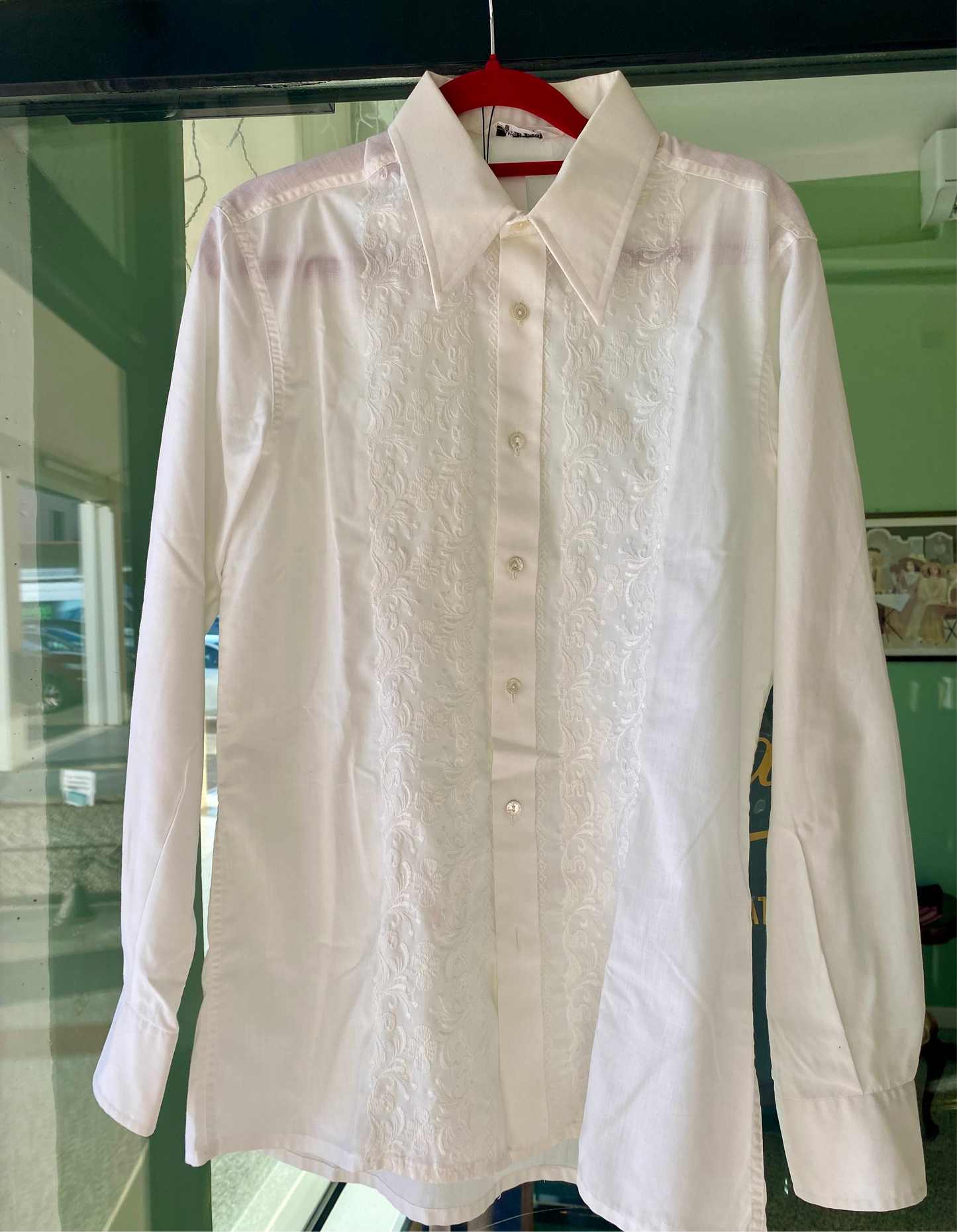 Camicia anni ‘70 in cotone - TG. 38/40