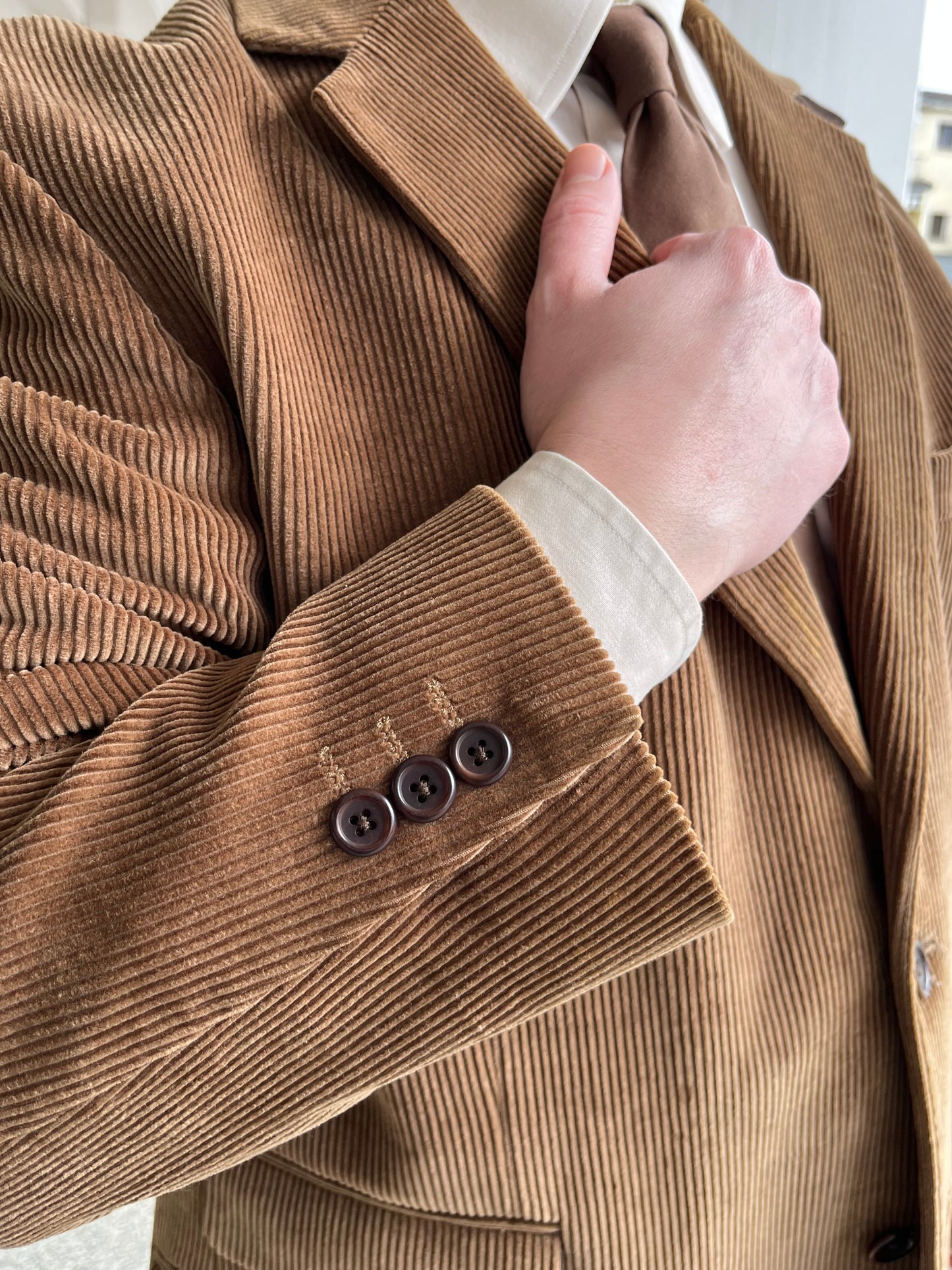 Giacca anni '90 velluto tg. 58-60