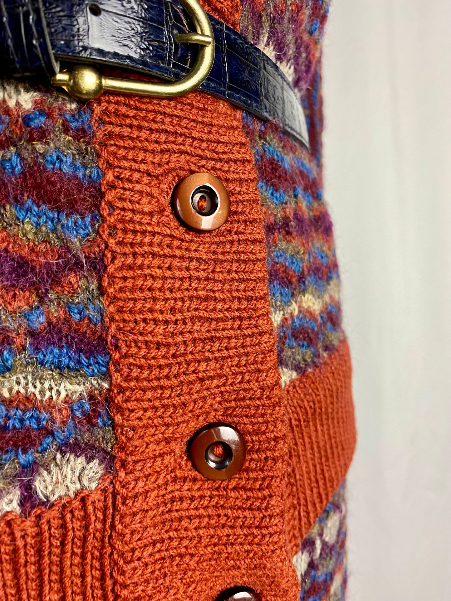 Set anni ‘70 cardigan + gonna - TG. 44