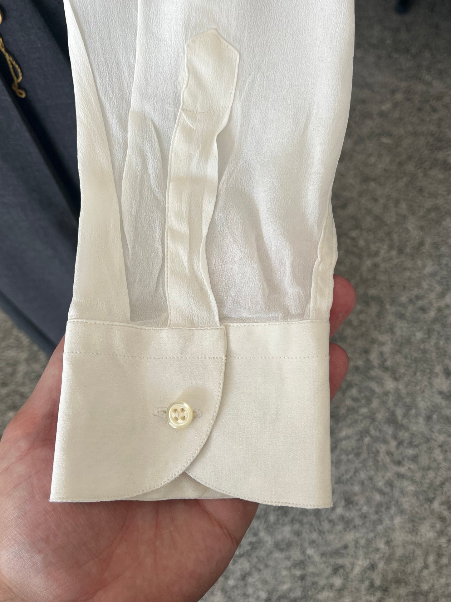 Camicia in seta anni ‘80 tg. M-L