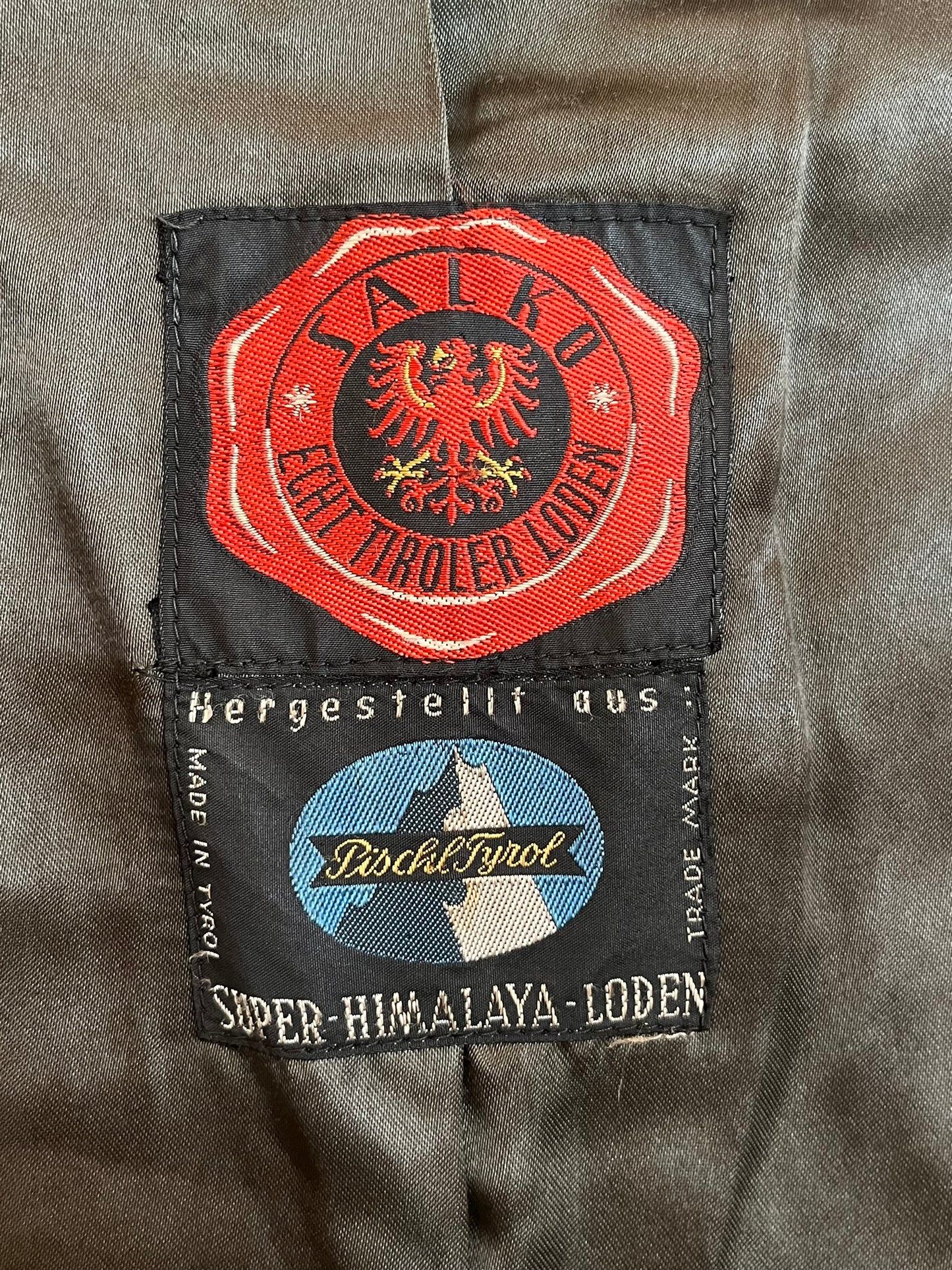 Cappotto Loden anni '70 tg. 54-56