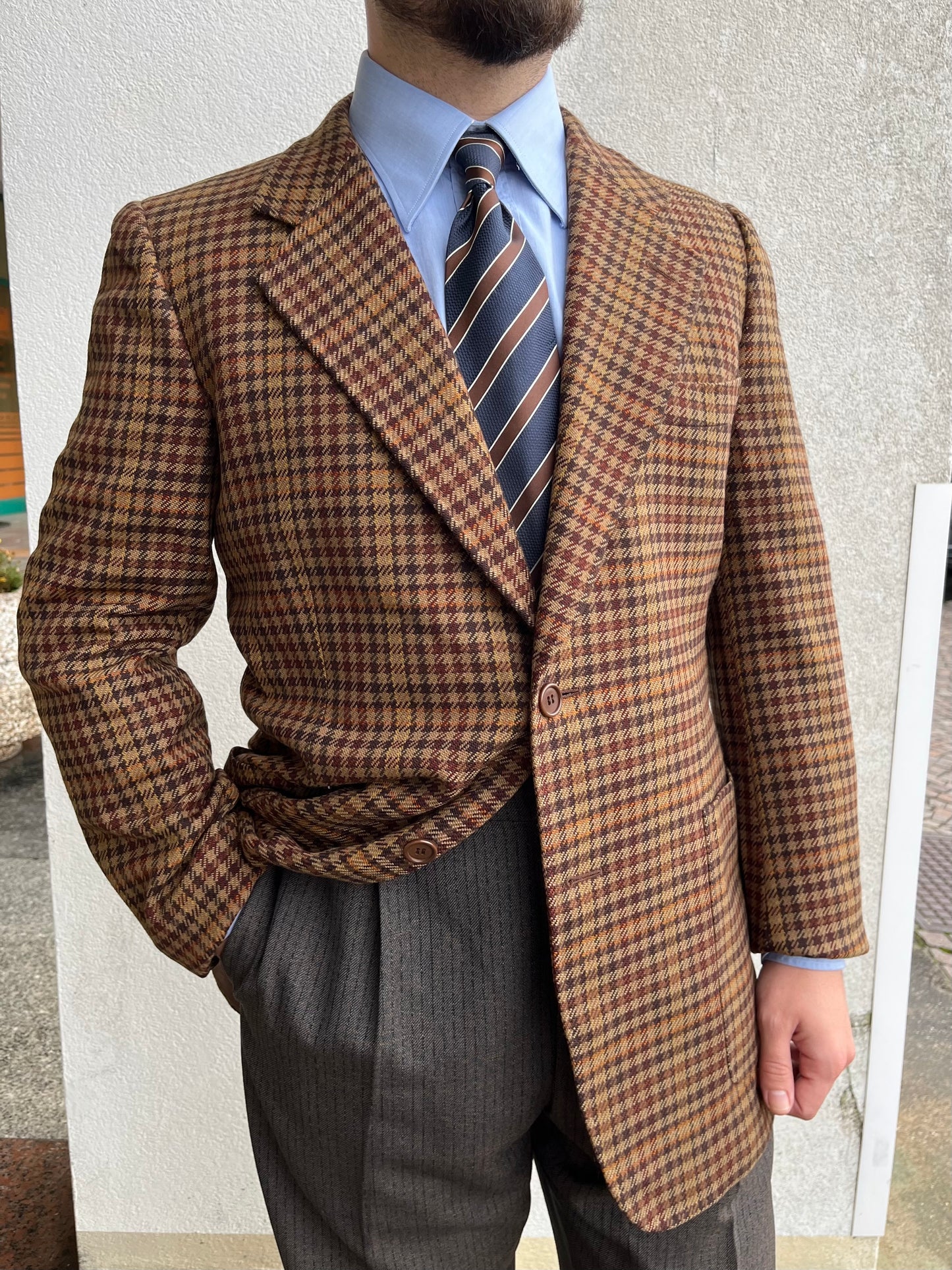 Giacca in lana anni ‘80 tg. 50-52