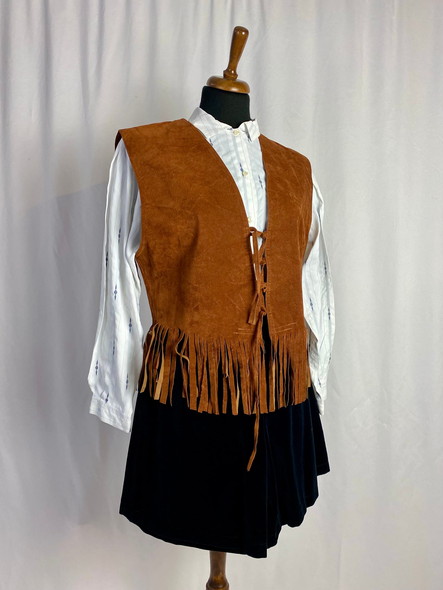Gilet in camoscio anni ‘70 - TG. 42