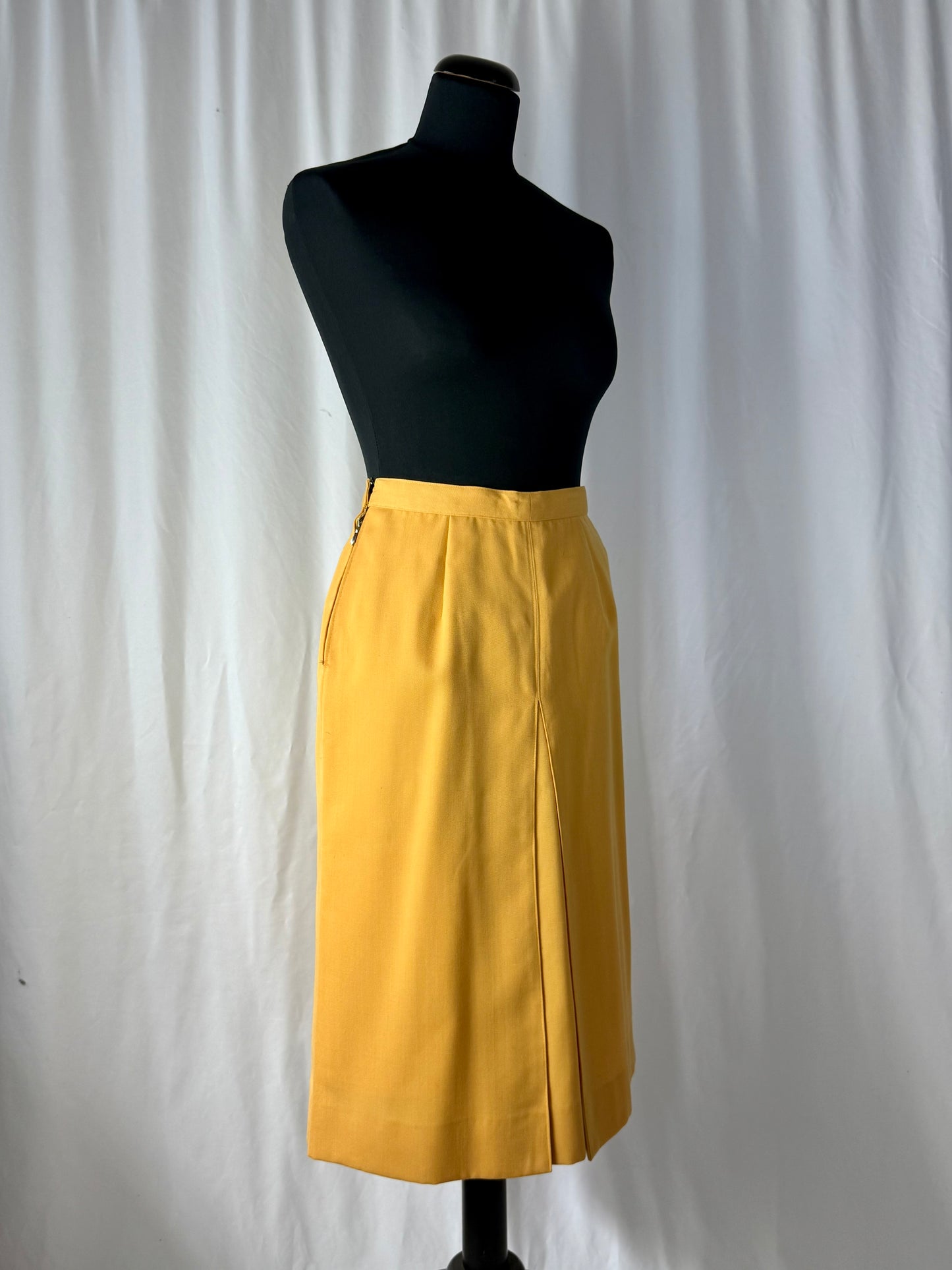 Tailleur anni ‘70 giallo ocra - TG. 40