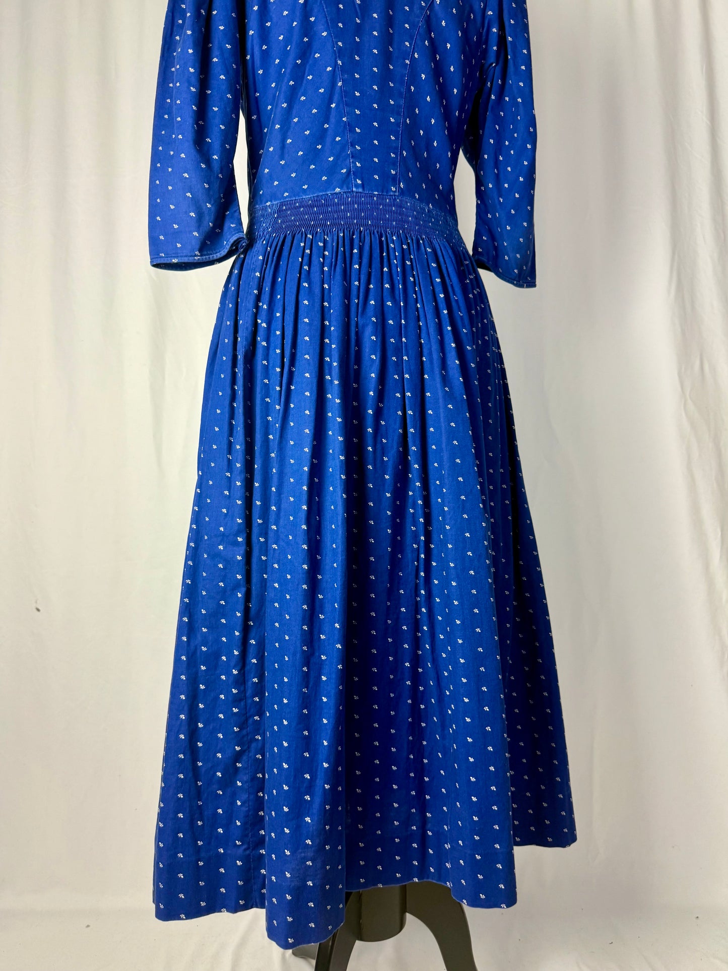 Abito tirolese blu romantico - TG. 40