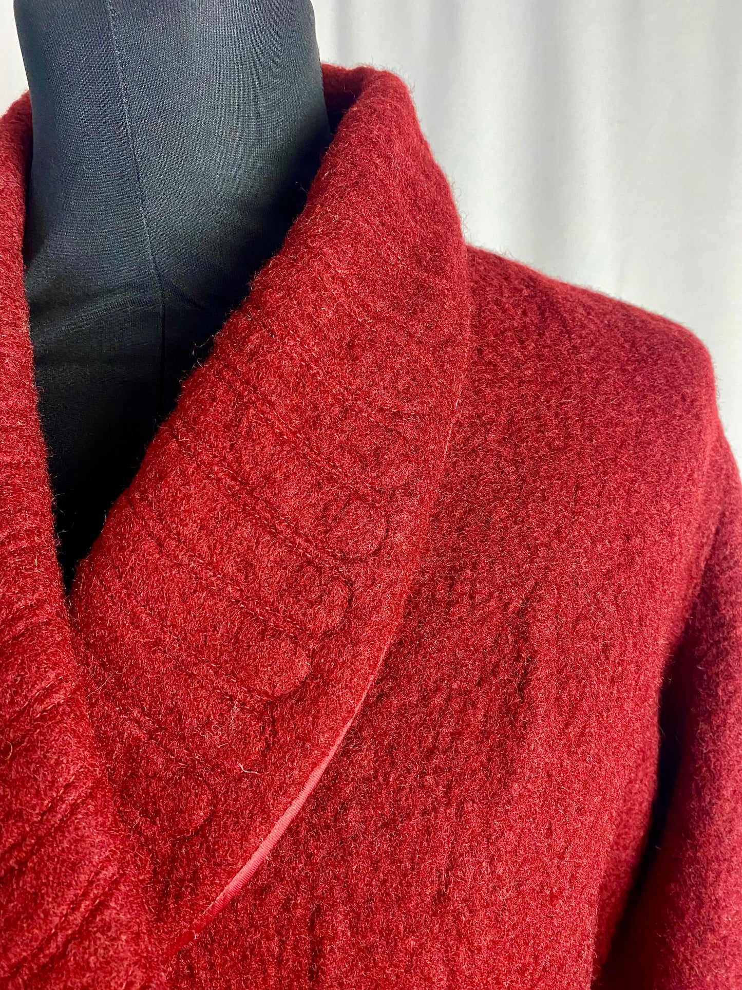 Vestaglia di lana rossa - TG. 40/42