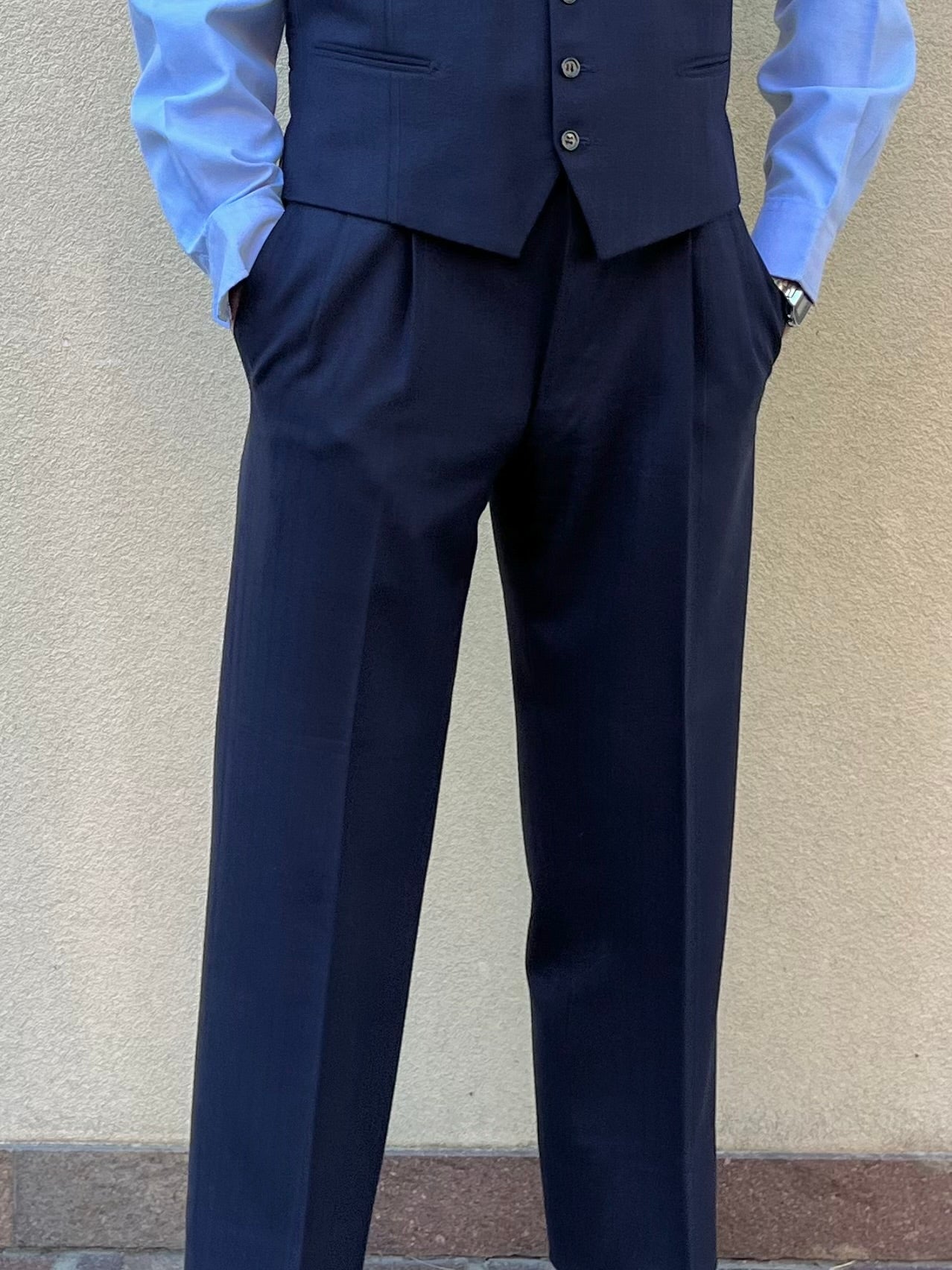 Completo sartoriale tre pezzi anni '60 tg. 48-50