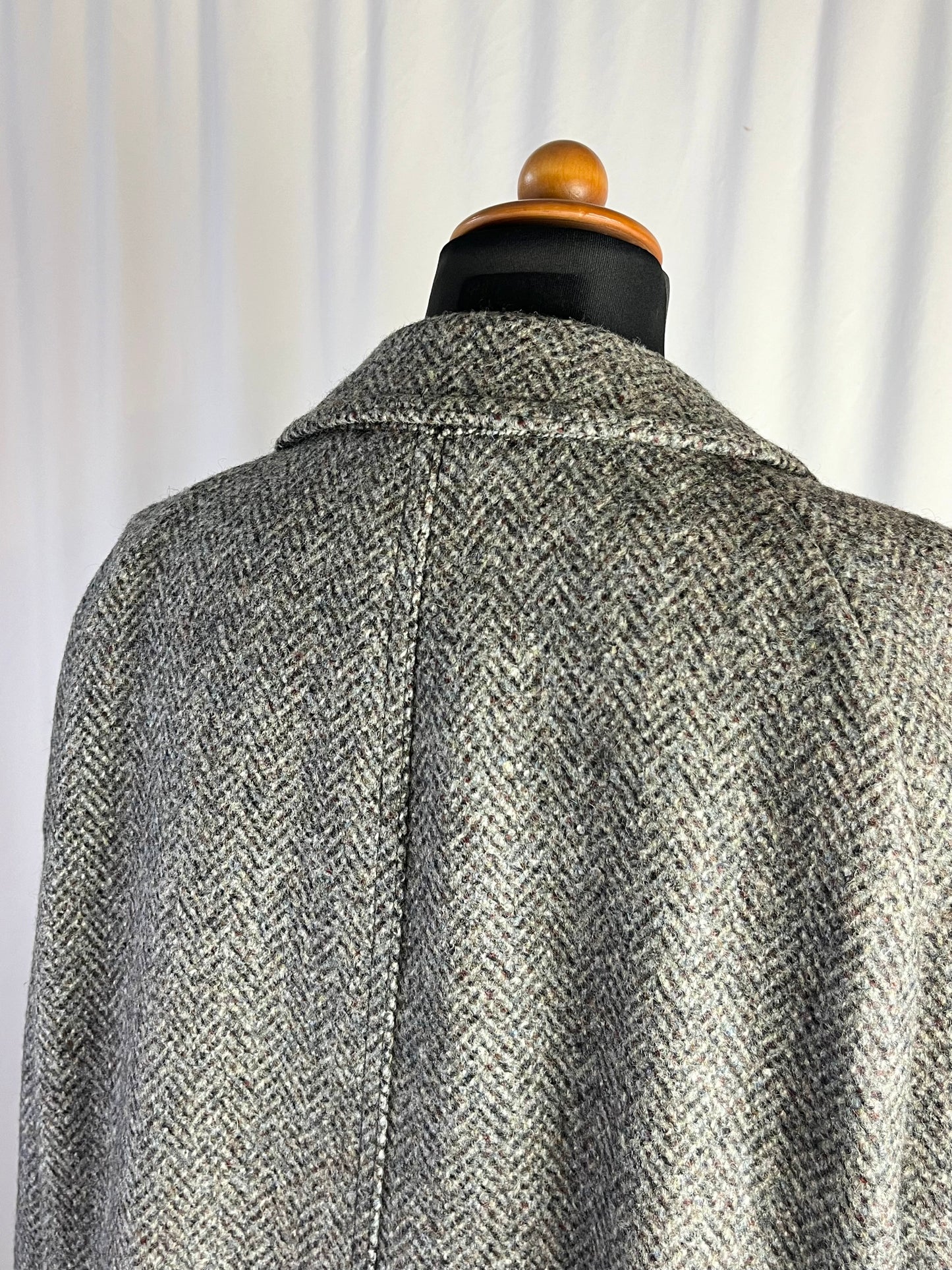 Cappotto anni '80 in tweed tg. 54-56