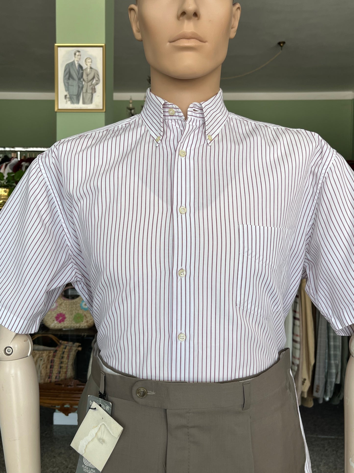 Camicia a maniche corte tg. S-M
