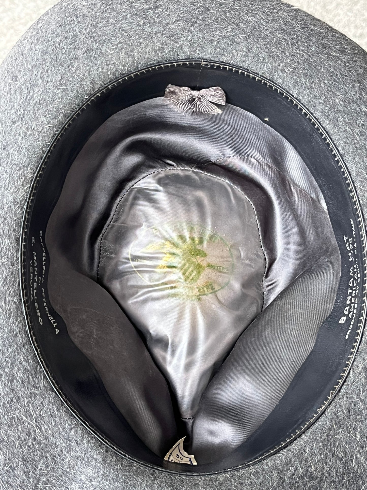 Cappello fedora in lapin anni ‘50