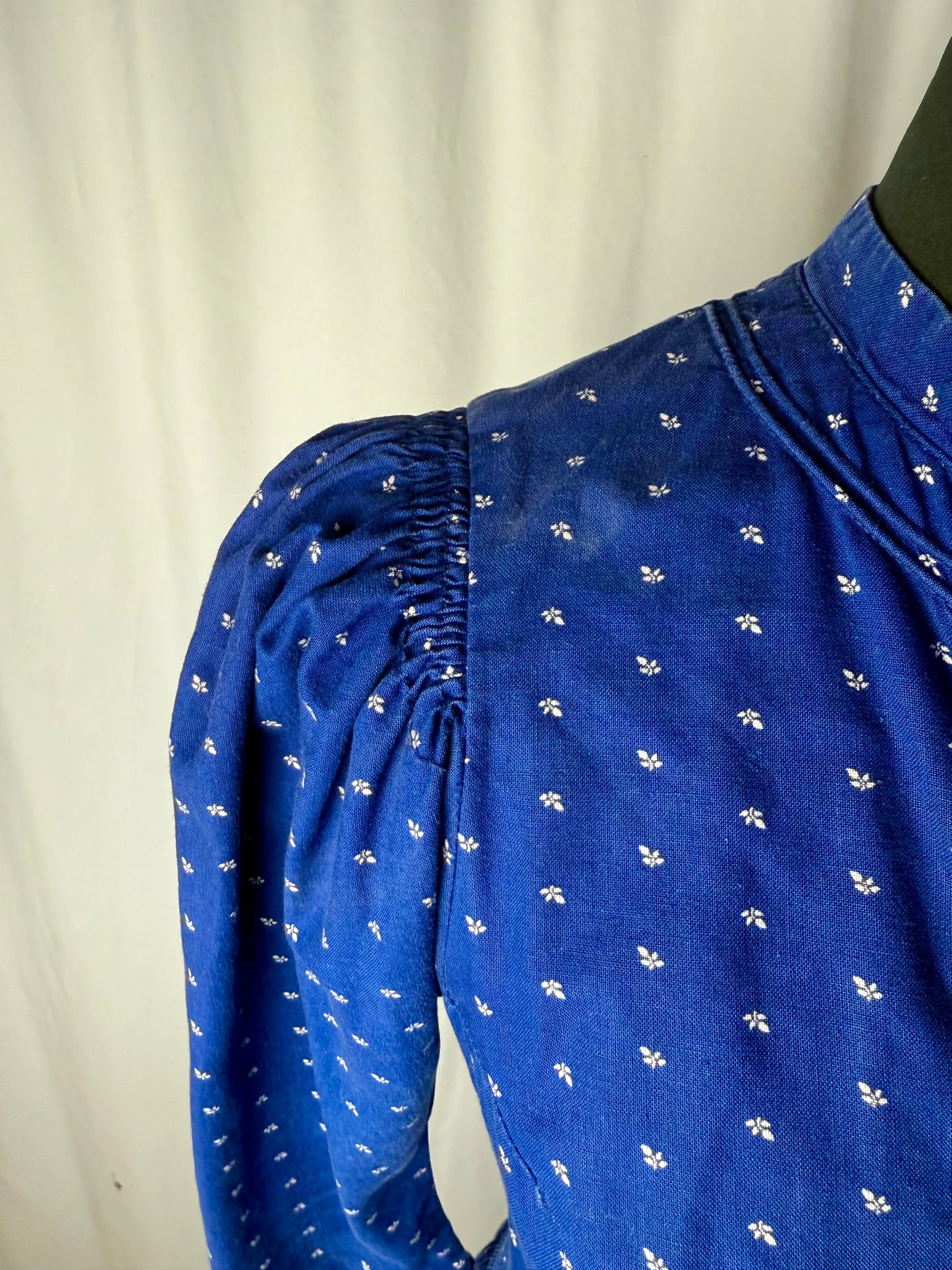 Abito tirolese blu romantico - TG. 40