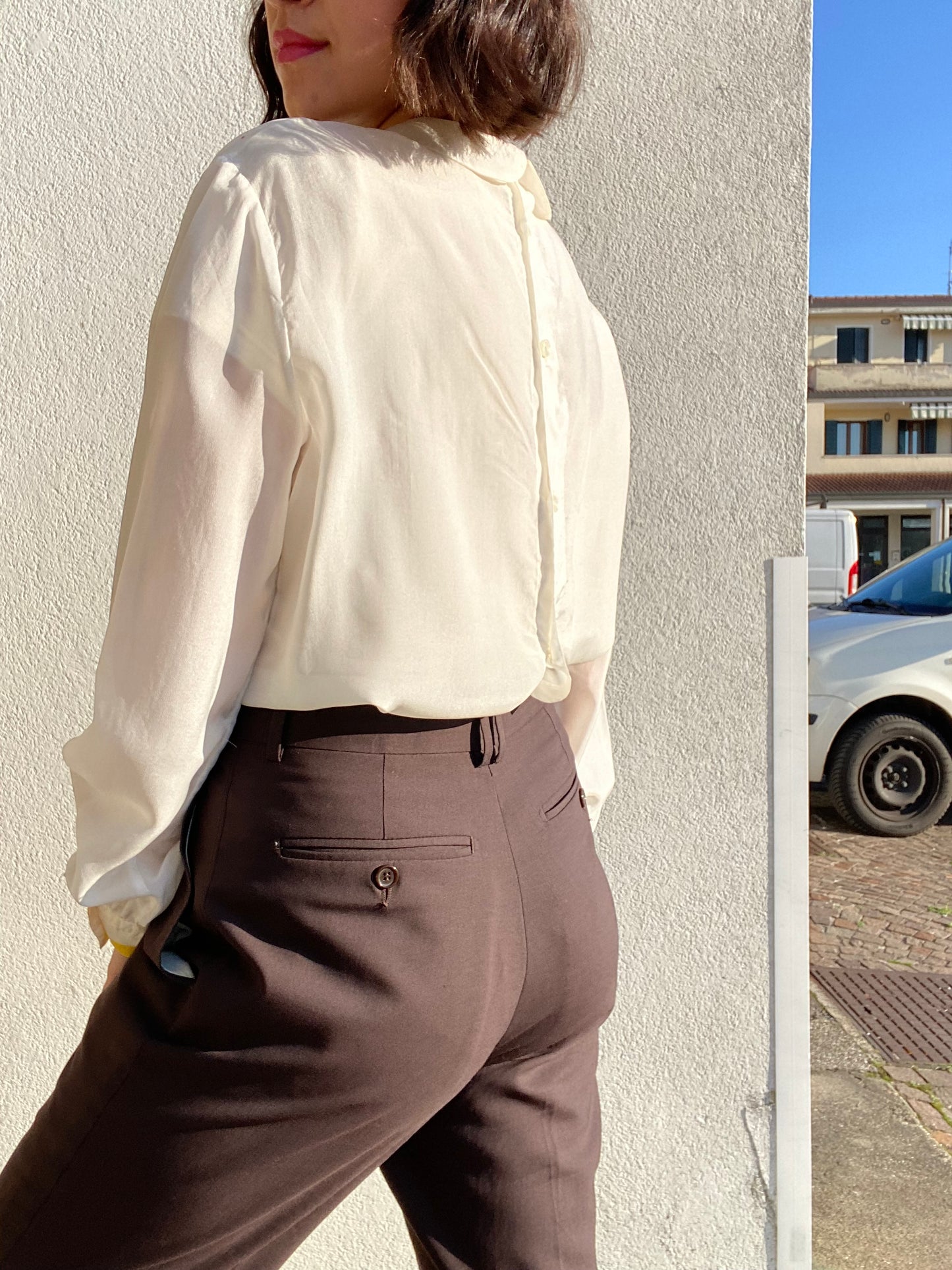 Camicia con stampa astratta - TG. 40/42