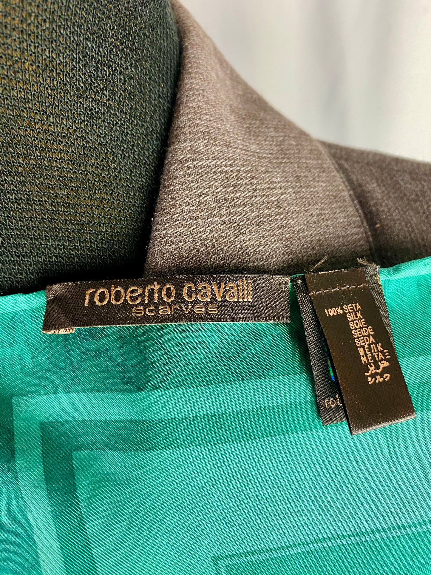 Foulard/ fazzoletto da tasca Roberto Cavalli
