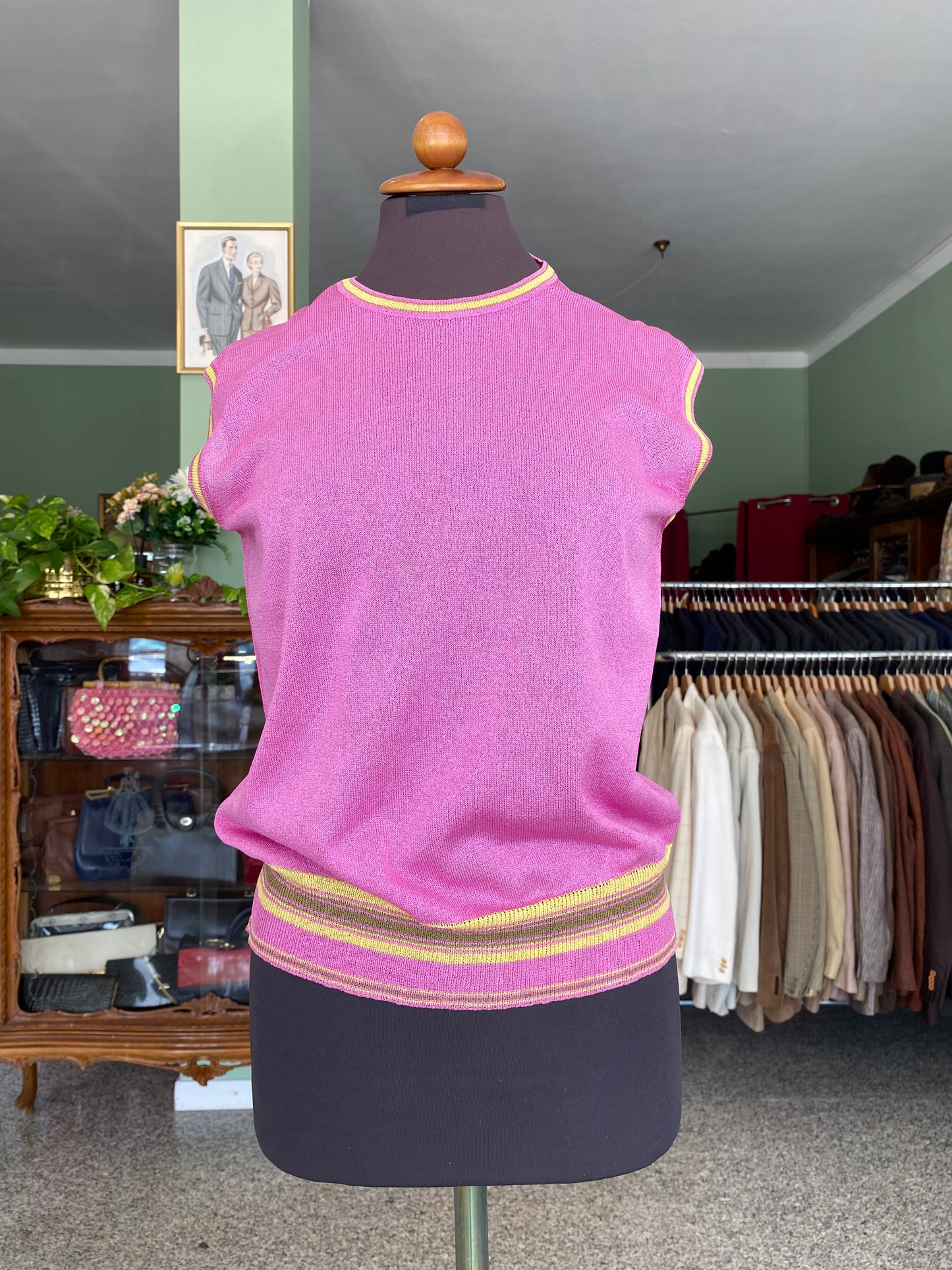Blusa smanicate rosa - TG. 42/44