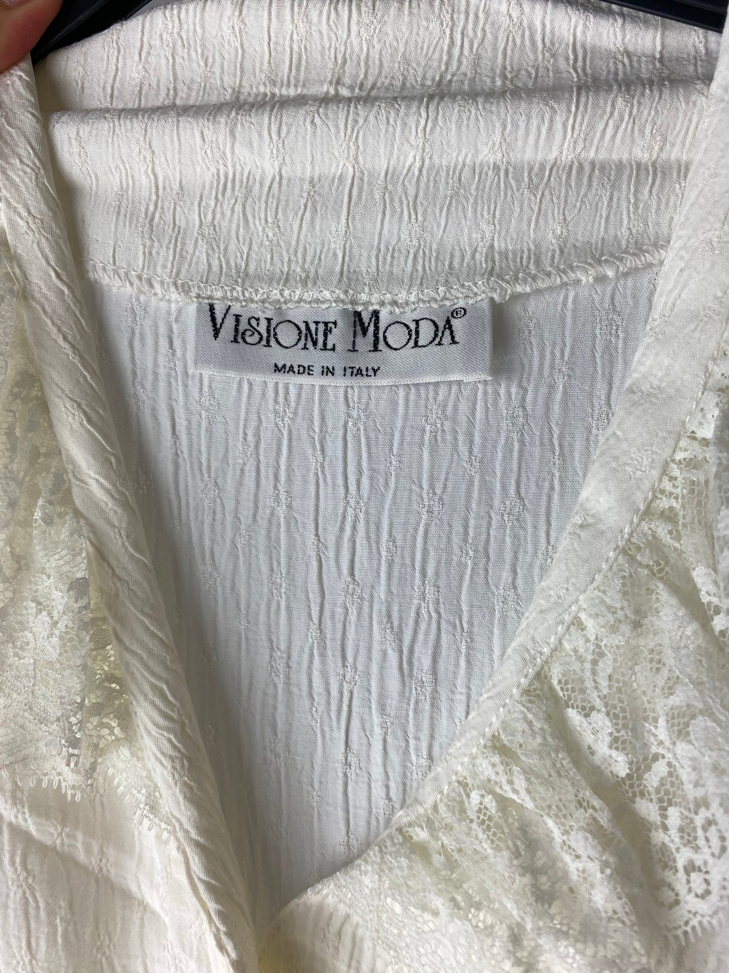 Camicia in cotone goffrato - TG. 44