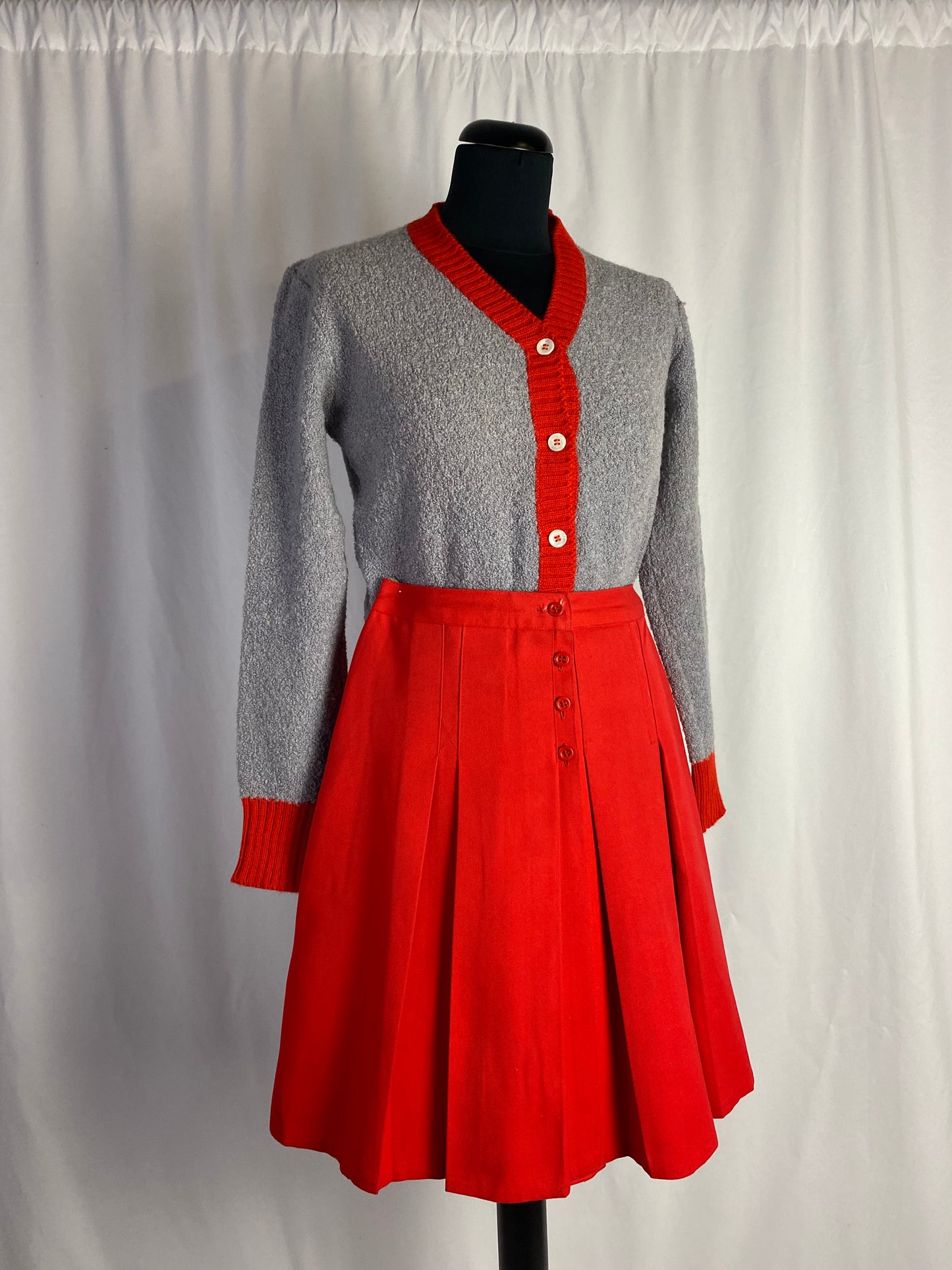 Minigonna rossa anni ‘70 - TG. 40