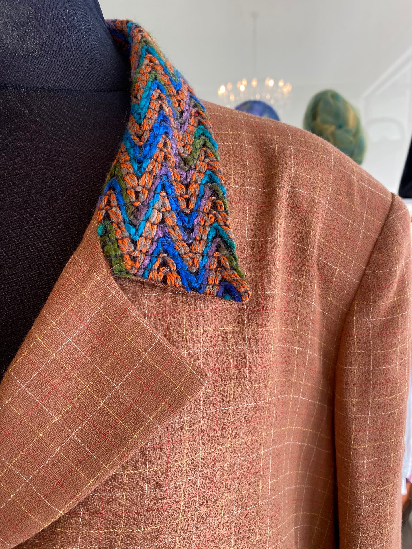Tailleur giacca + abito anni ‘70 - TG. 50