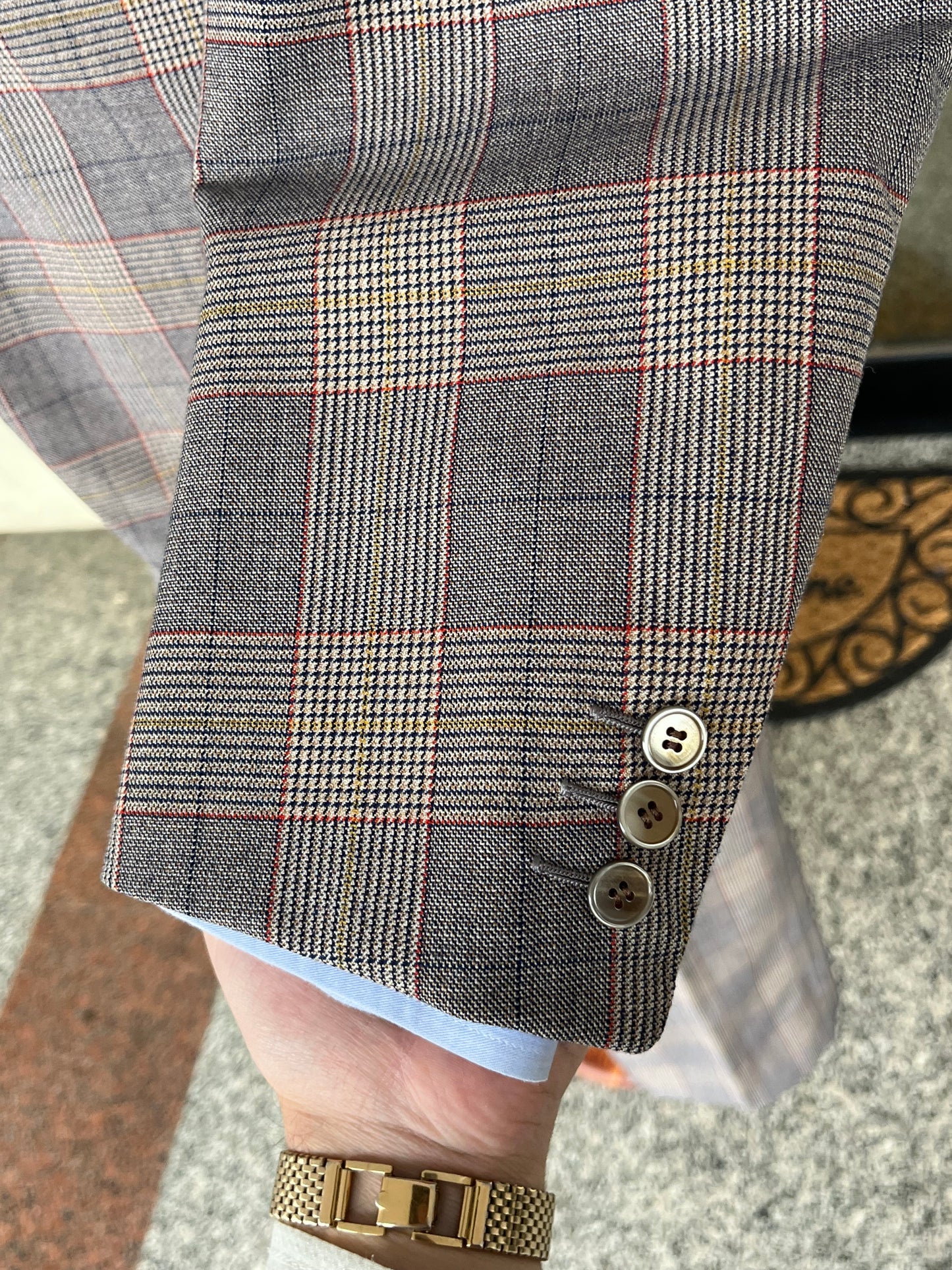 Completo sartoriale anni ‘80 Principe di Galles tg. 52-54