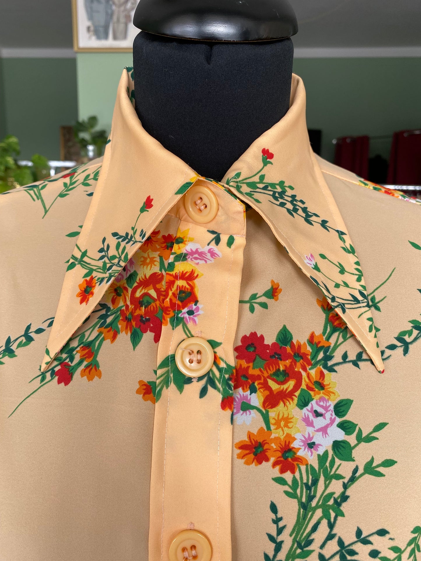 Camicia anni ‘70 primaverile - TG. 44