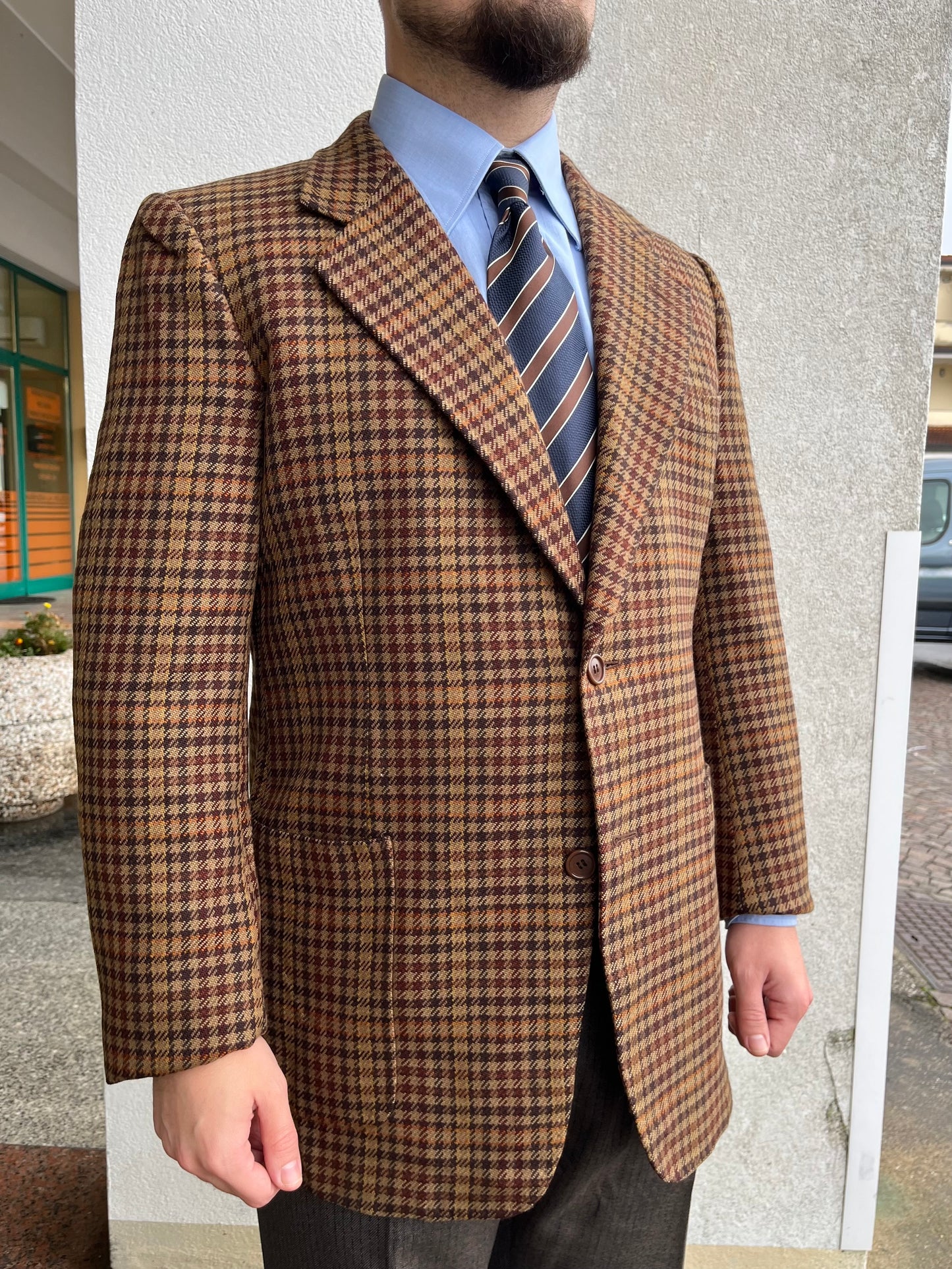 Giacca in lana anni ‘80 tg. 50-52