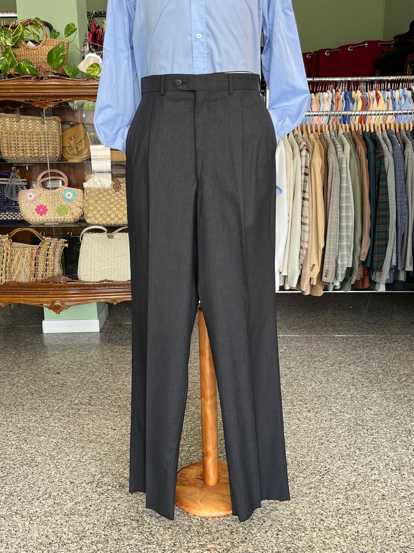 Completo Vitale Barberis Canonico doppiopetto anni '80 NOS tg. 52-54