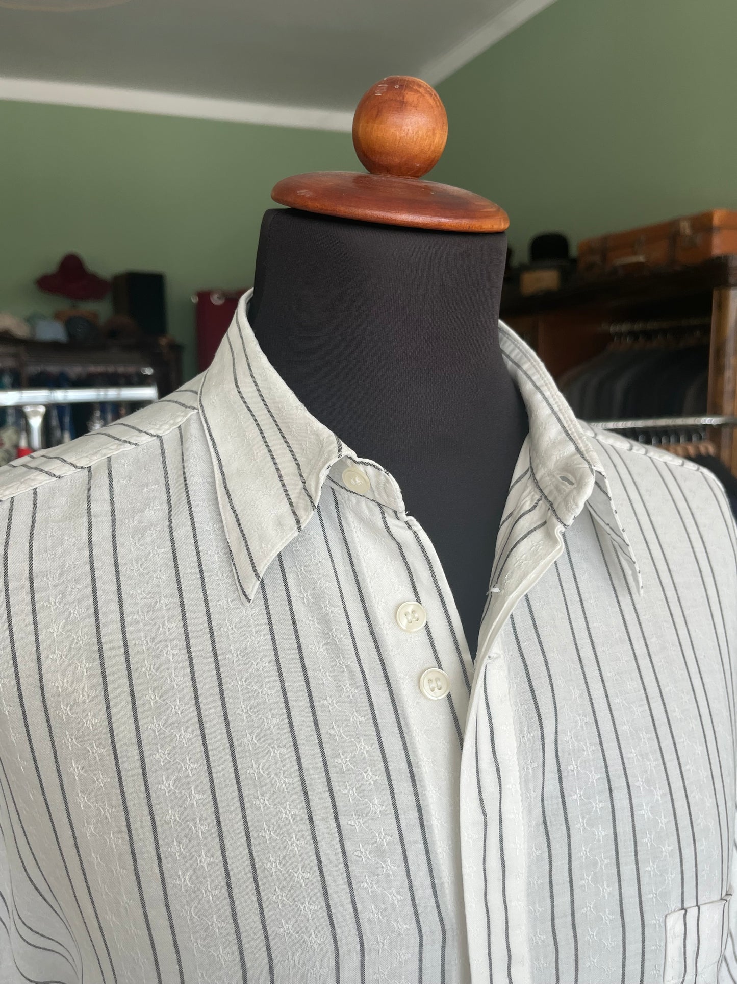 Camicia a maniche corte cotone L-XL