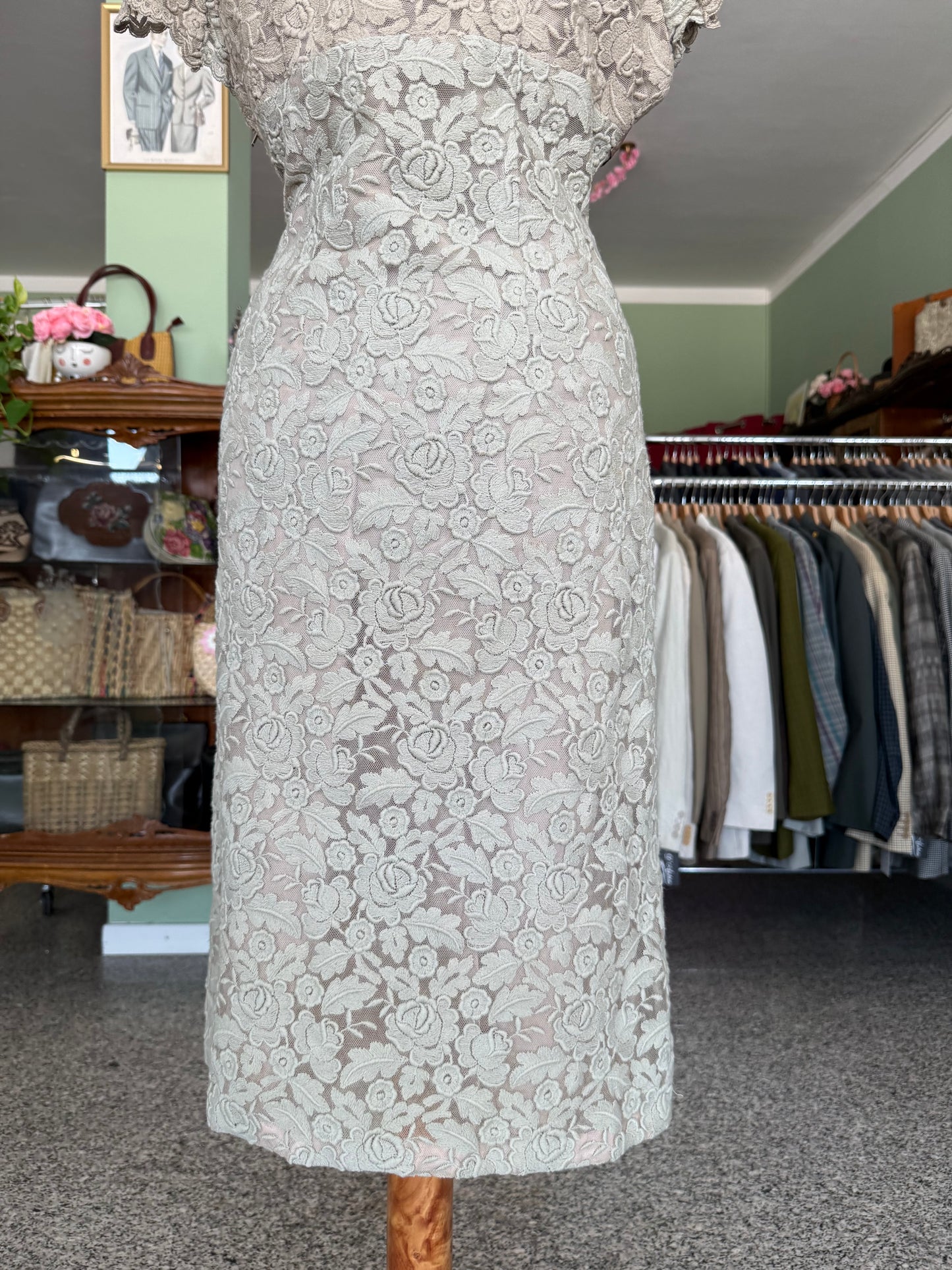 Abito in pizzo anni ‘60 - TG. 44 circa