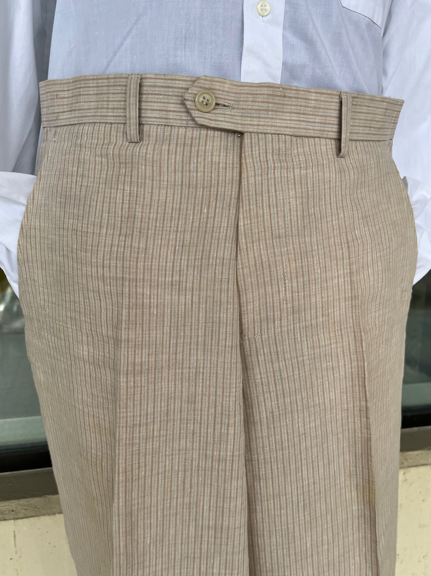 Completo in lino tg. 48-50