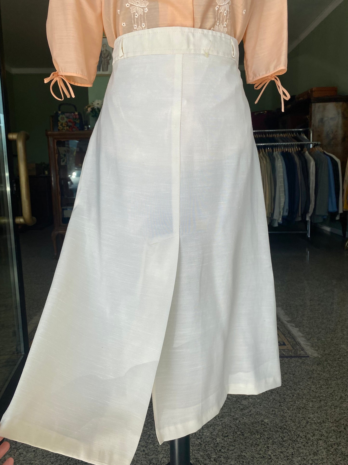 Gonna anni ‘70 bianca - TG. 44