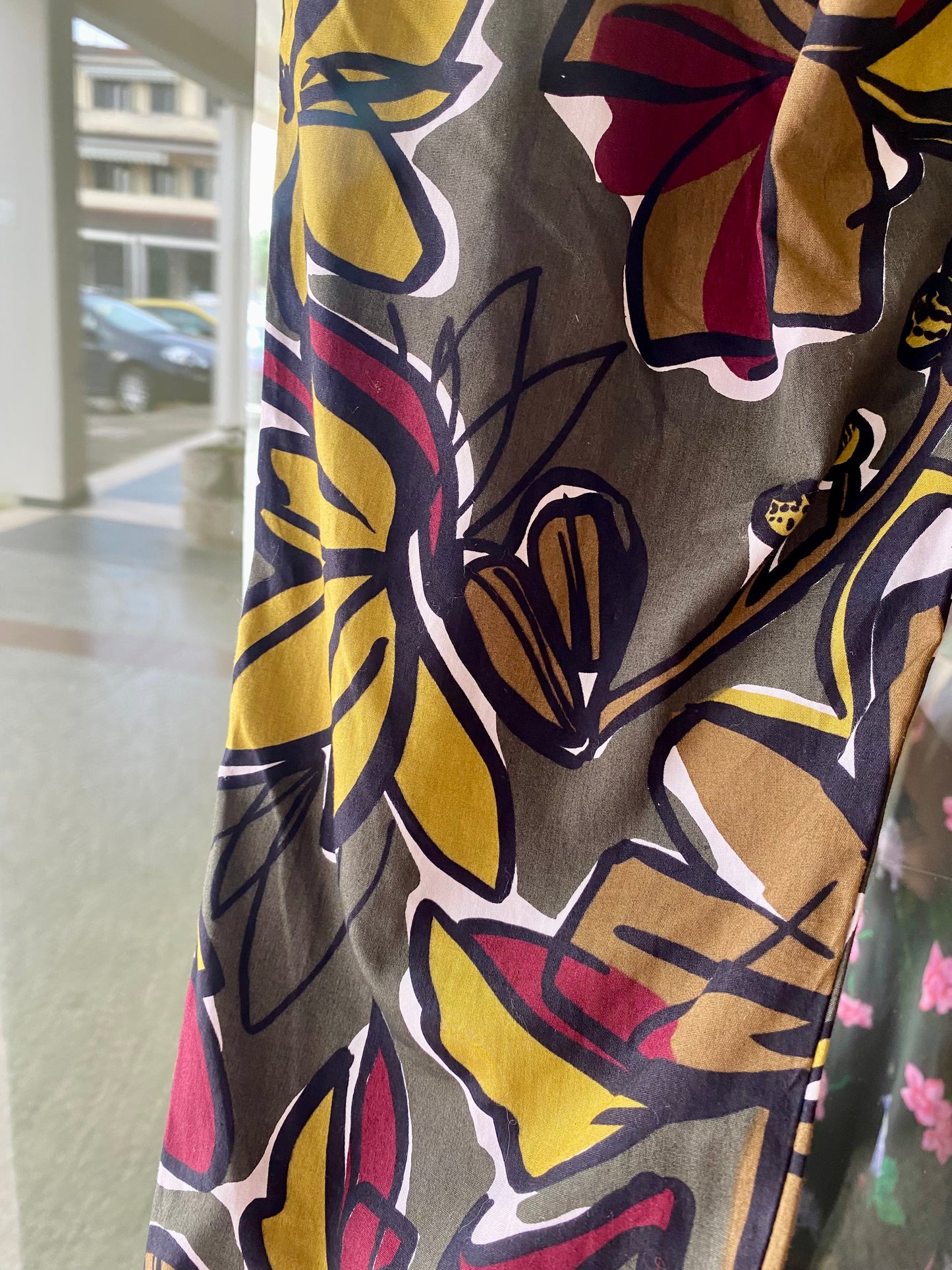 Pantaloni capri 100% cotone - TG. 38/40