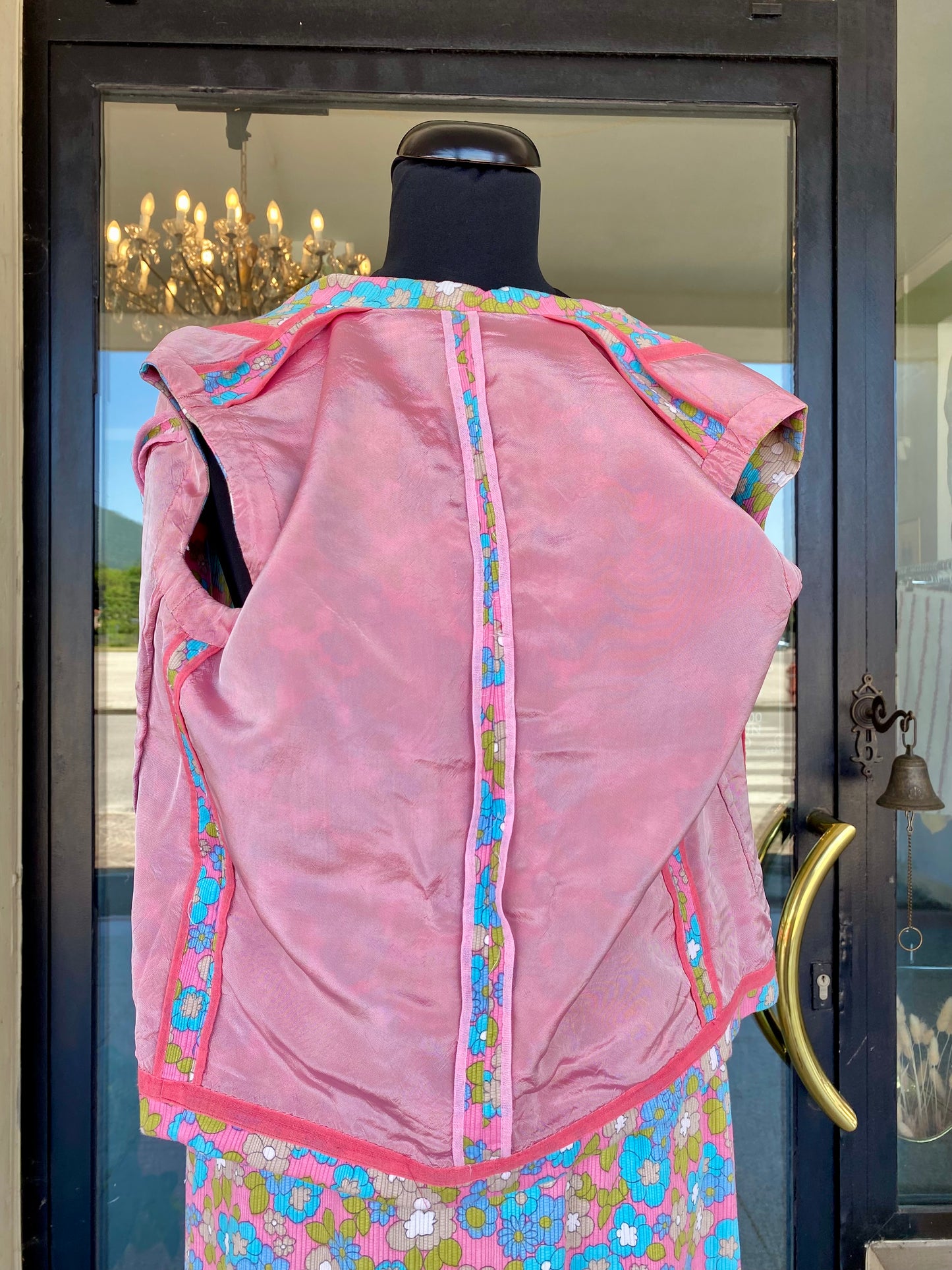 Completo anni ‘60 gilet + gonna - TG. 38