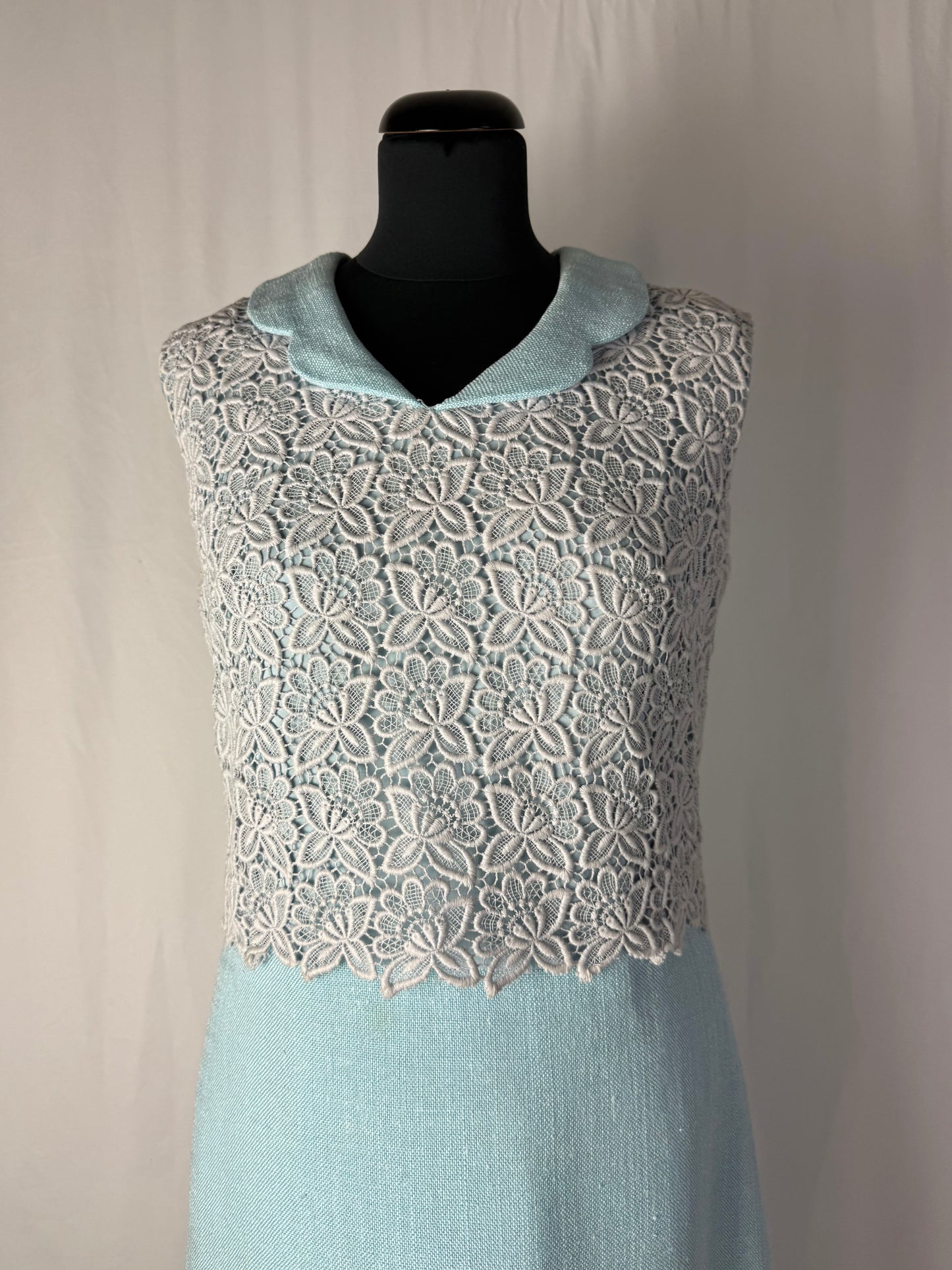 Abito anni ‘60 azzurro pastello - TG. 42