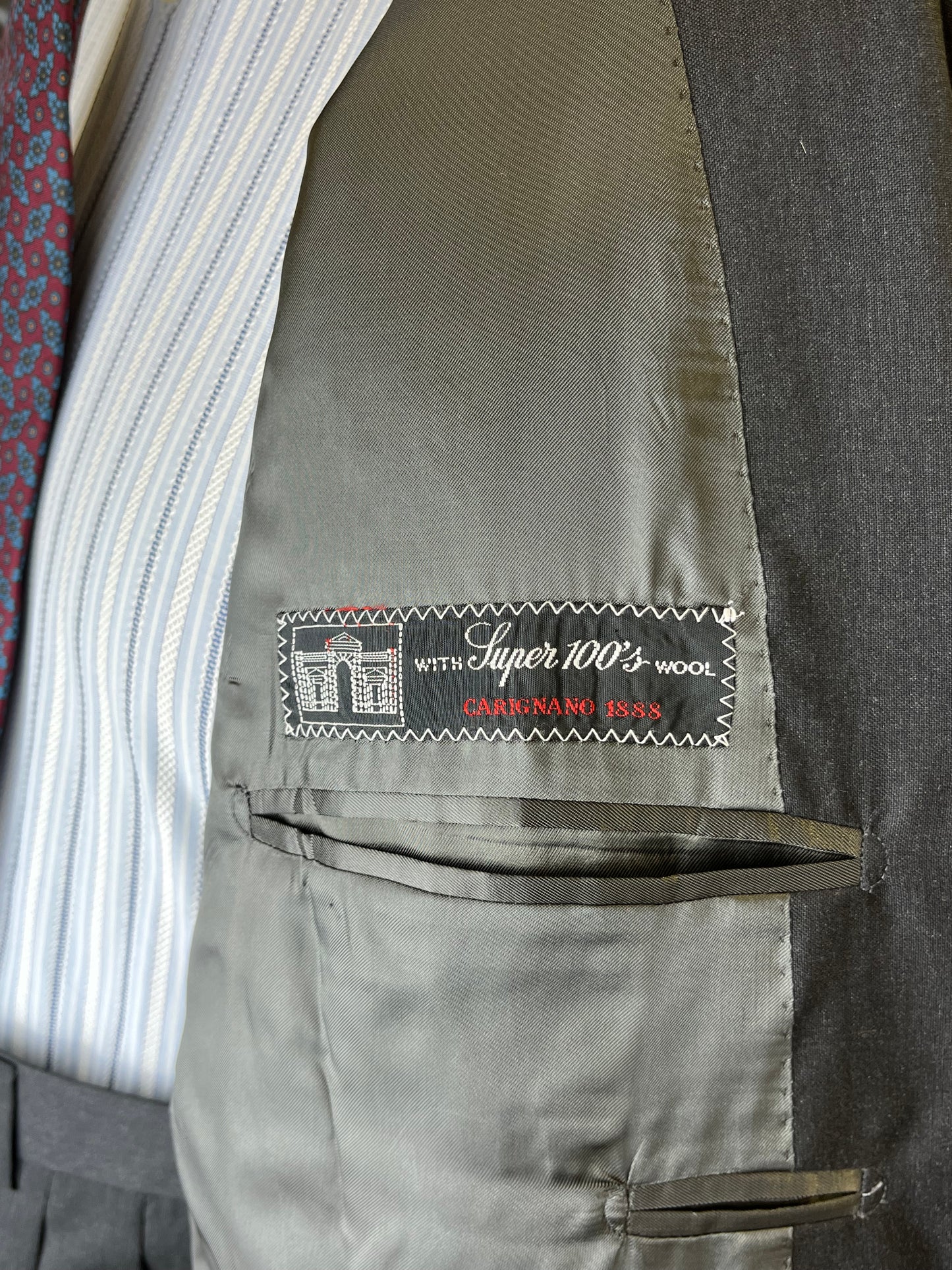 Completo anni '90 doppiopetto tg. 48-50