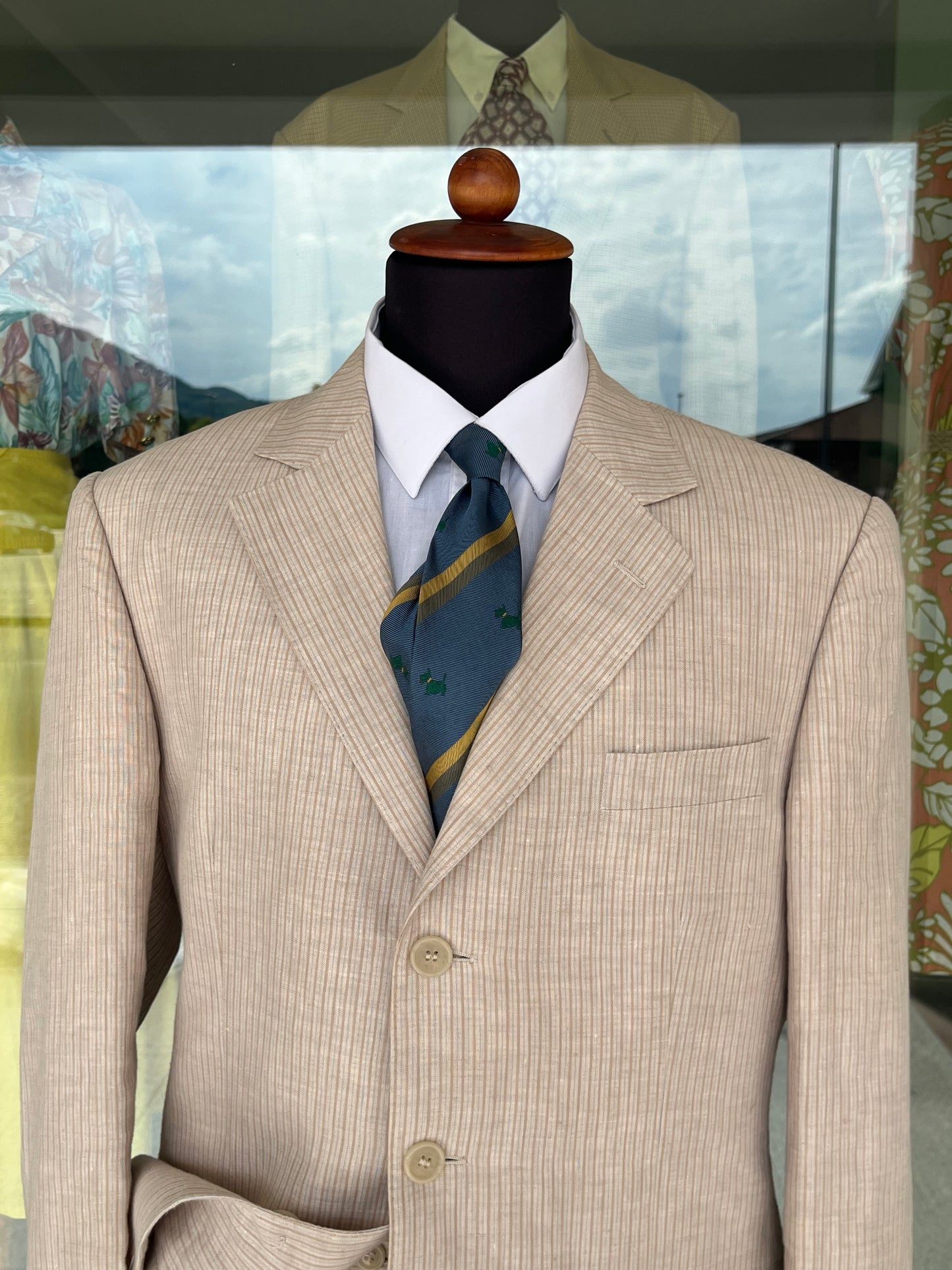 Completo in lino tg. 48-50