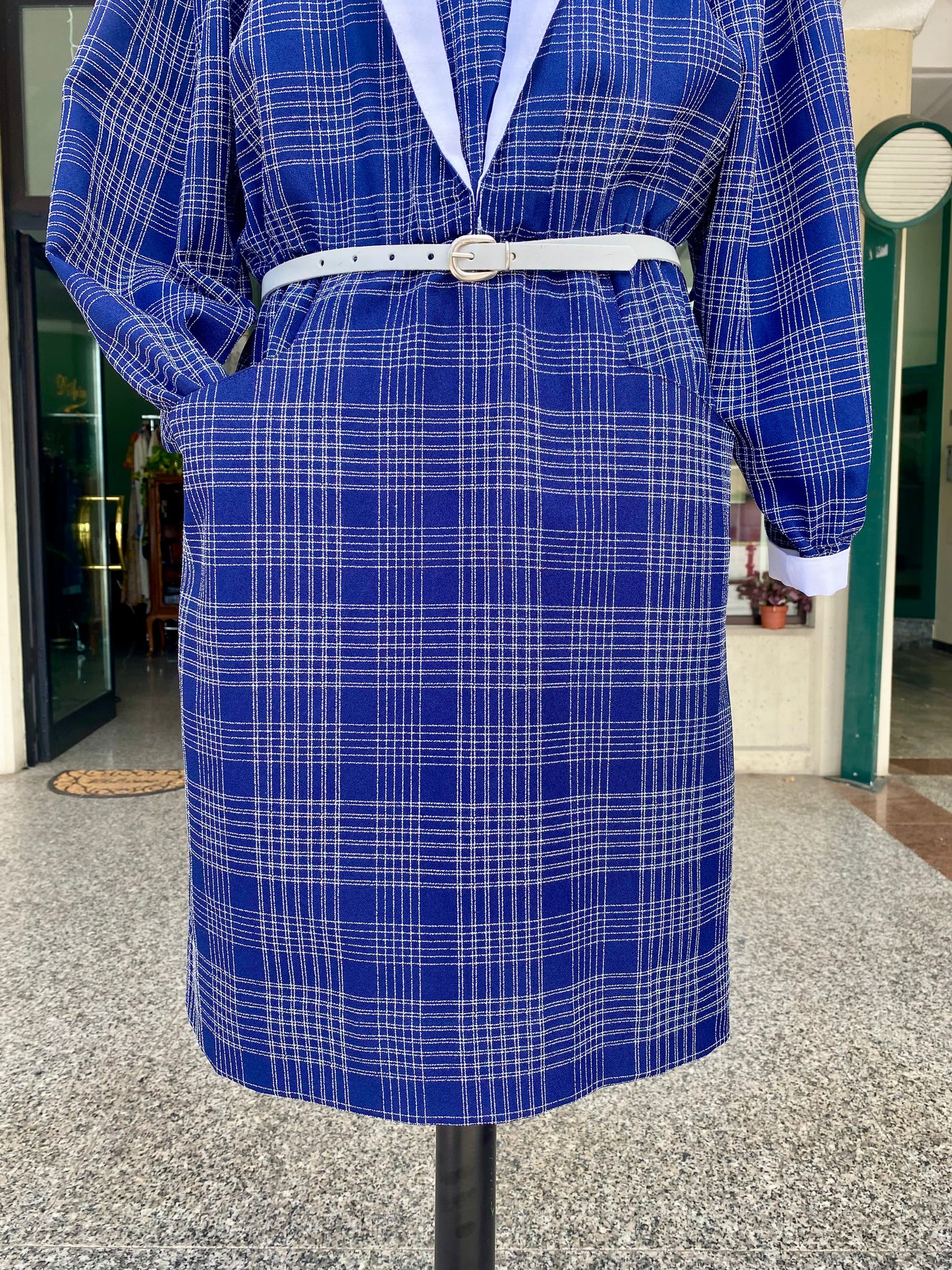 Abito anni ‘80 stile marinaretta - TG. 44 circa