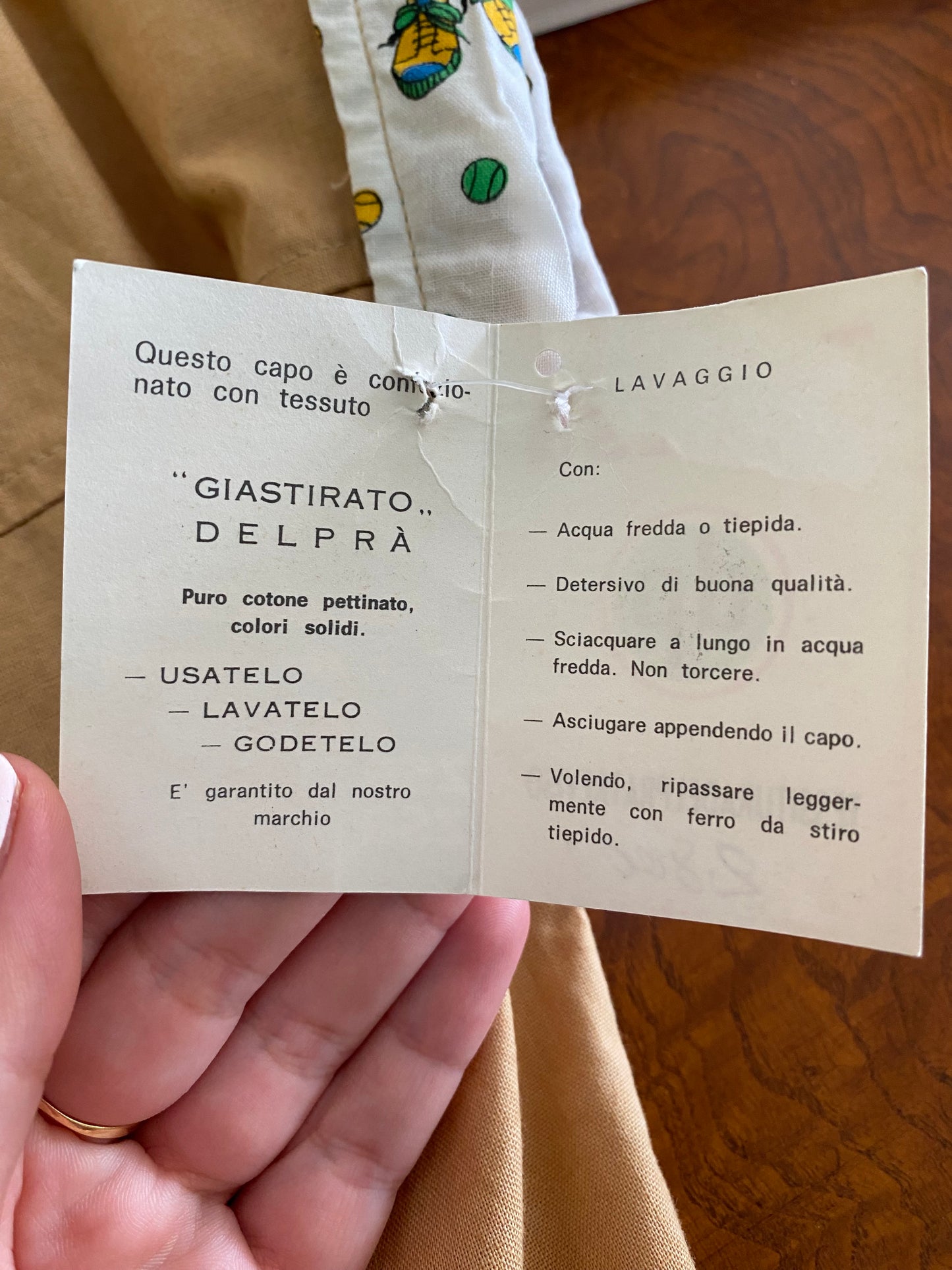 Abito anni ‘70 nuovo fondo di magazzino - TG. 42/44