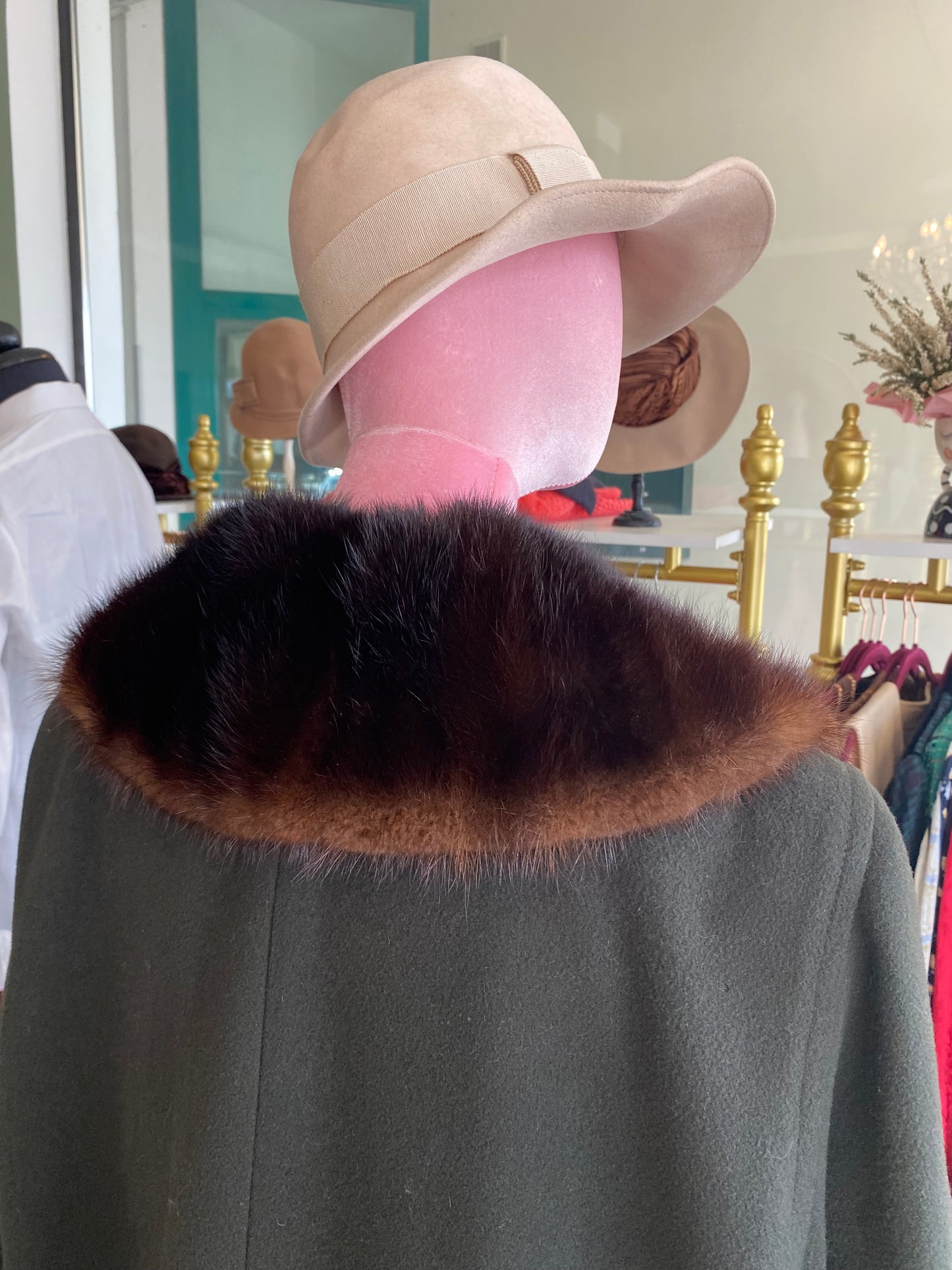 Cappotto verde oliva
