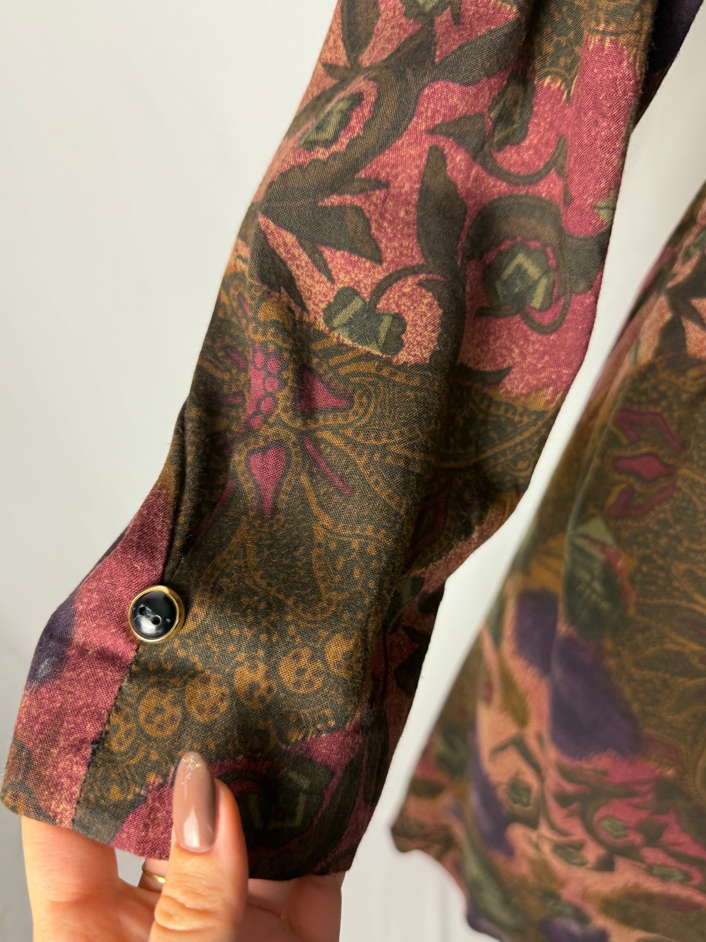 Abito anni ‘80 con fantasia arabeggiante - TG. 50