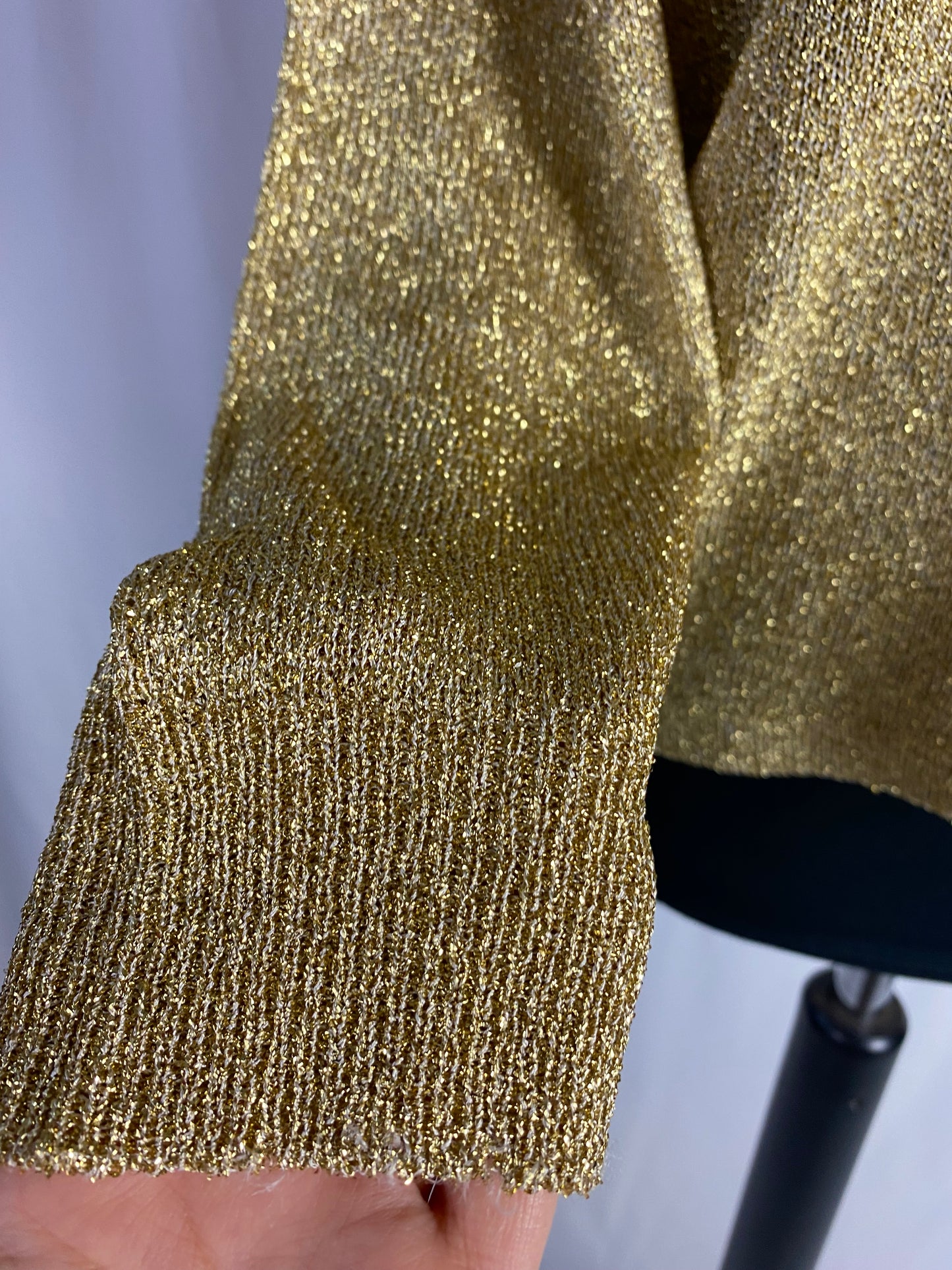Blusa oro in lurex - TG. 44/46