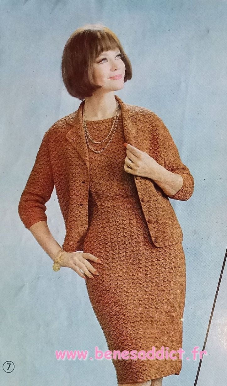 Abito anni ‘60 crochet - TG. 38/40