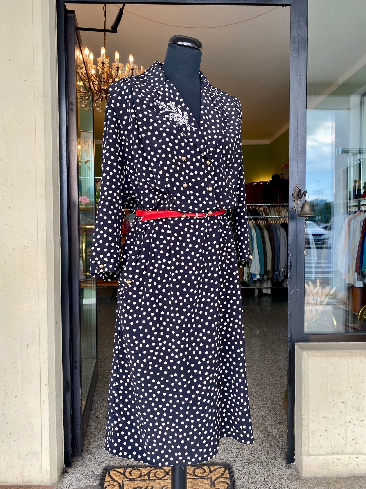 Abito classico a pois - TG. 44/46