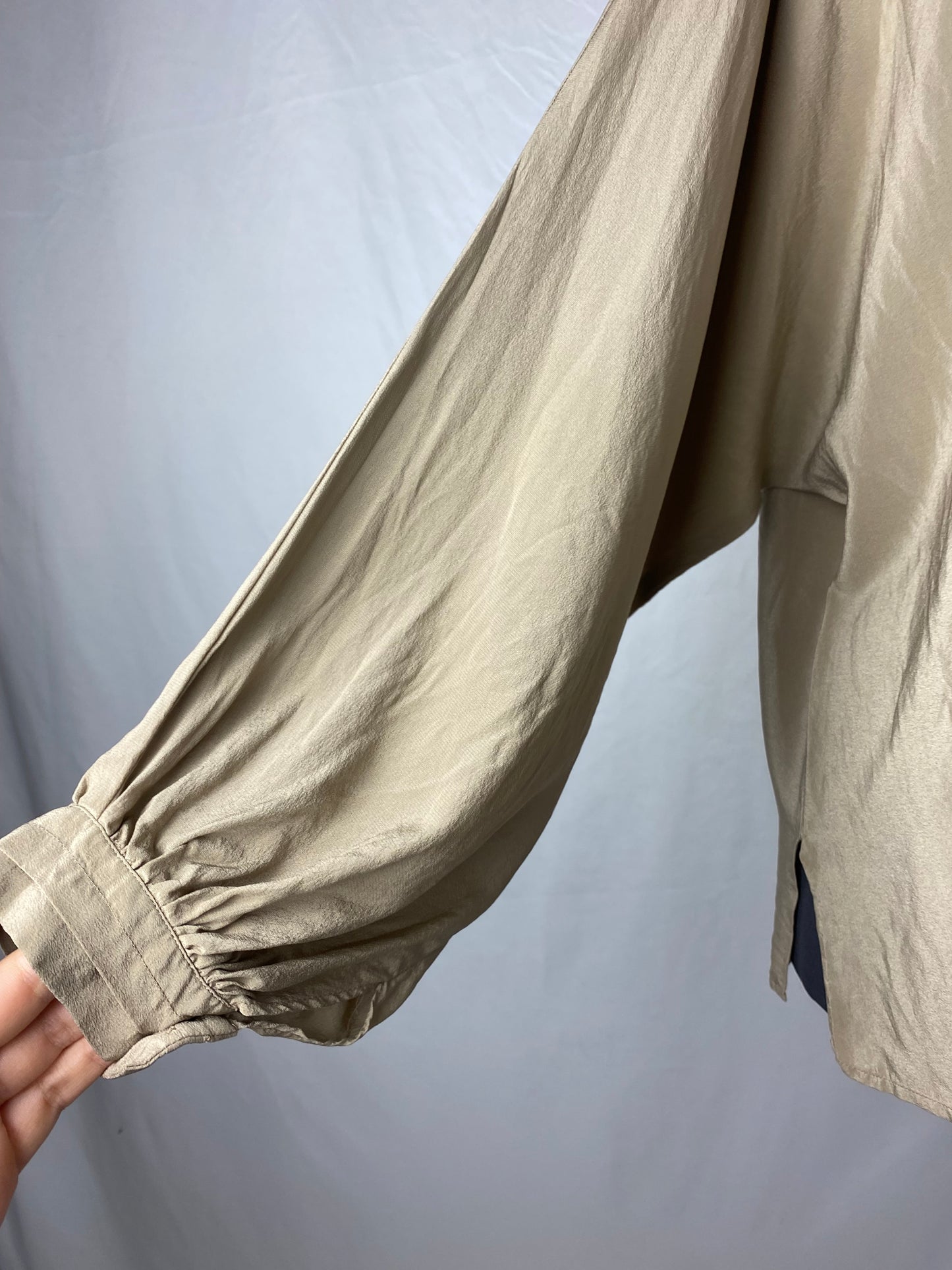 Camicia in seta oro - TG. 48/50