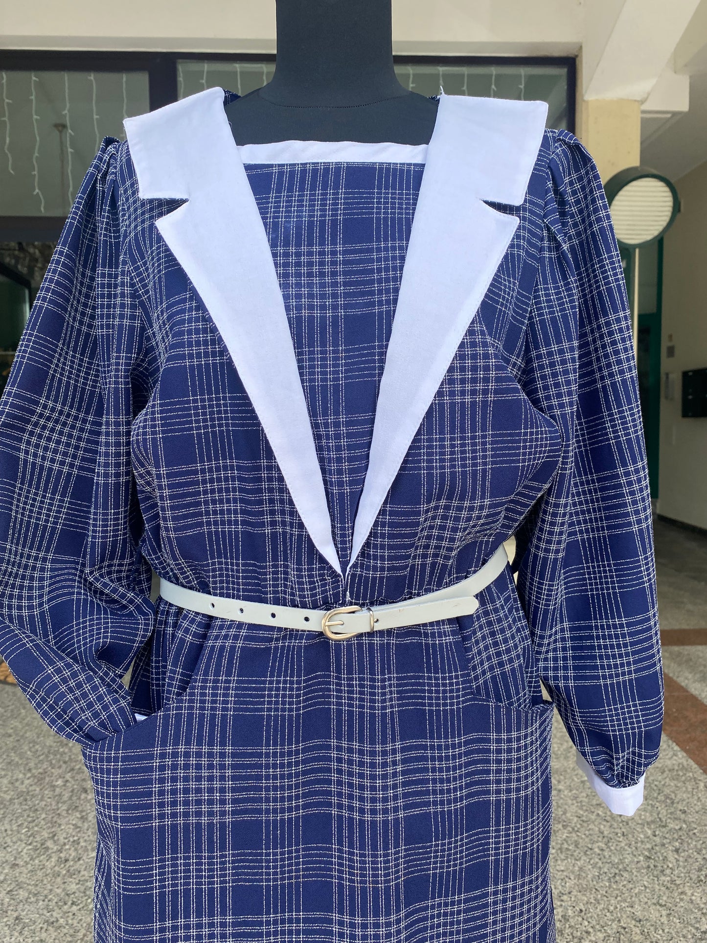 Abito anni ‘80 stile marinaretta - TG. 44 circa