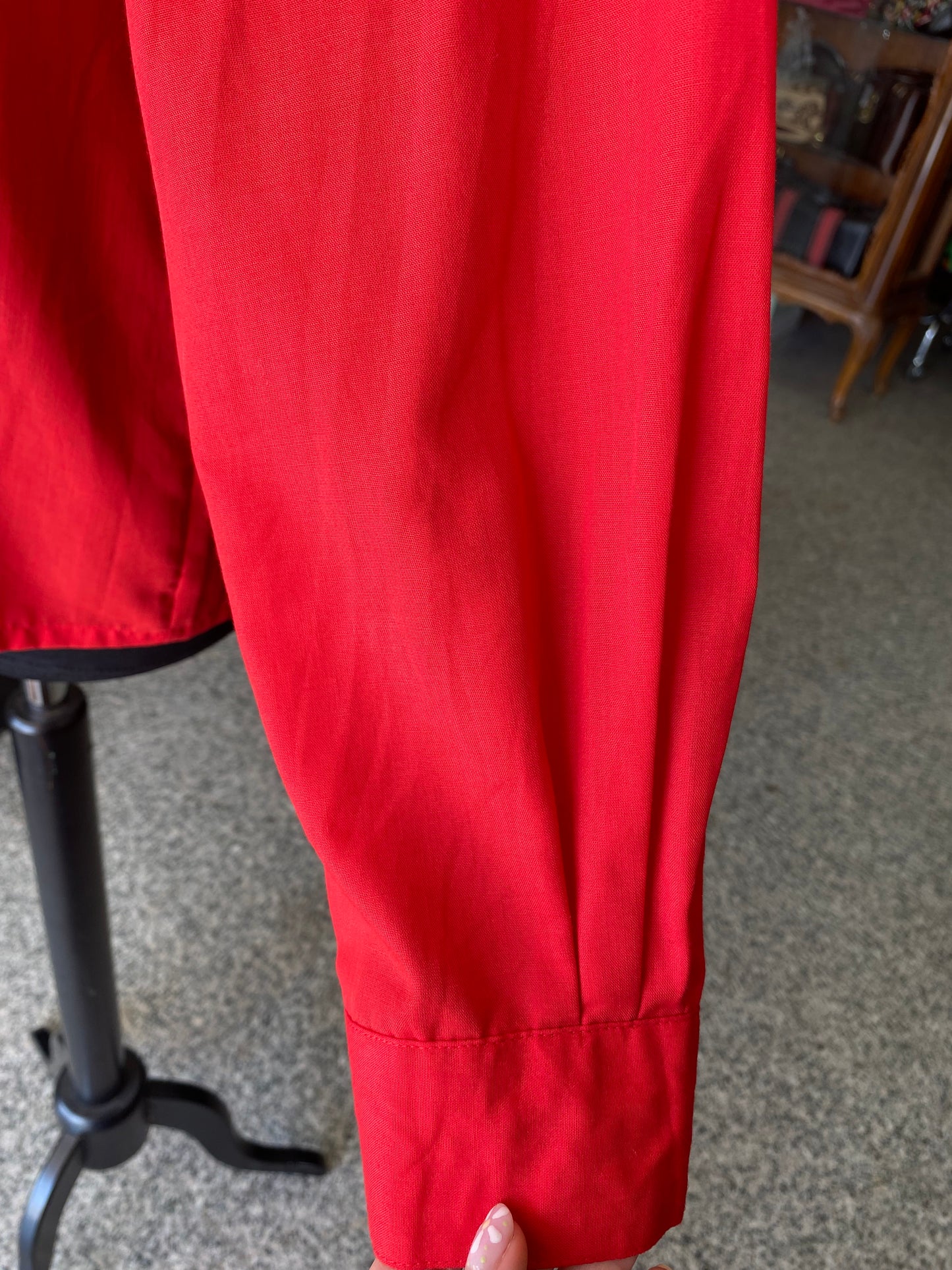 Camicia anni ‘80 rossa - TG. 44
