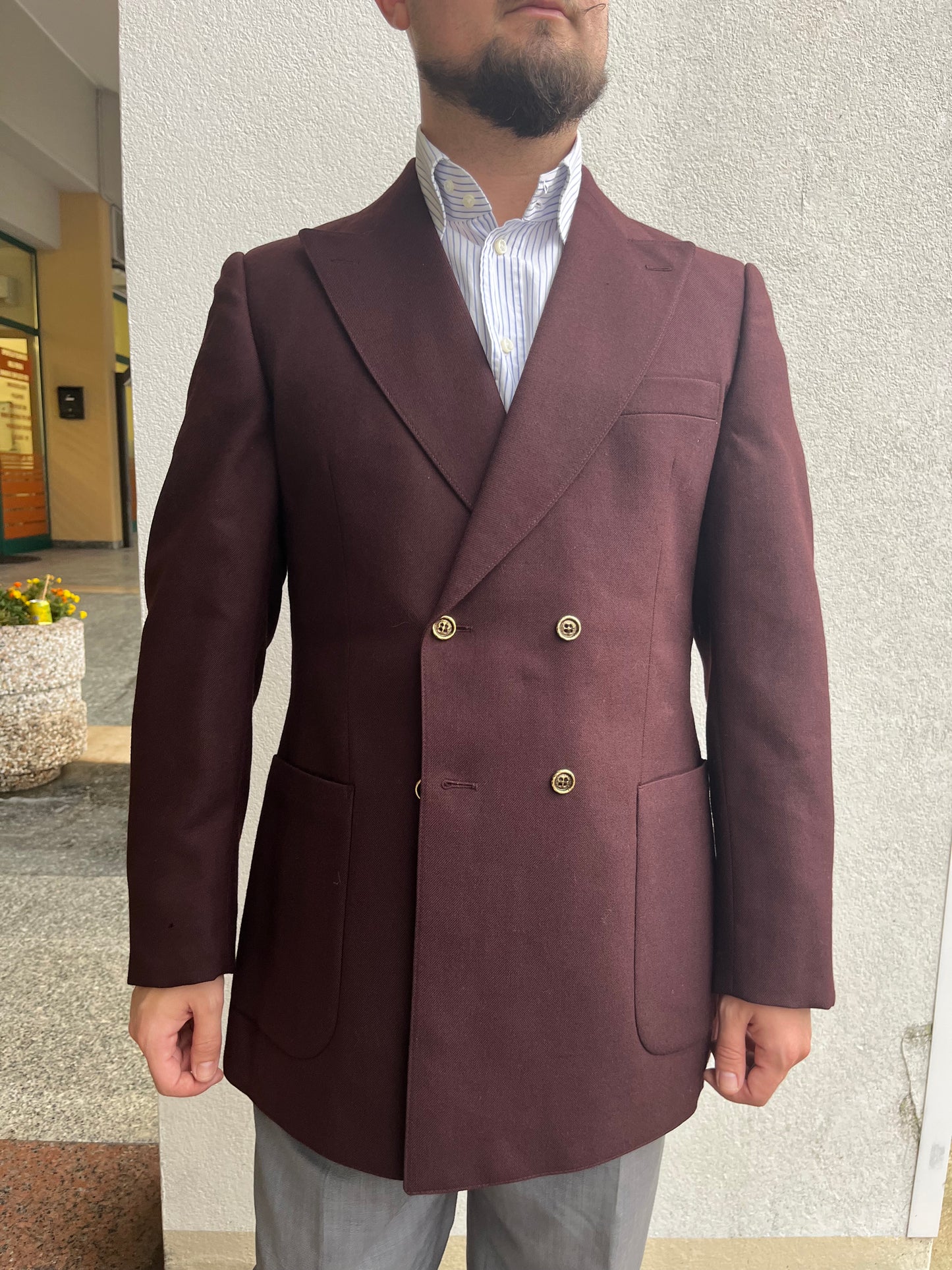 Blazer anni '90 in lana