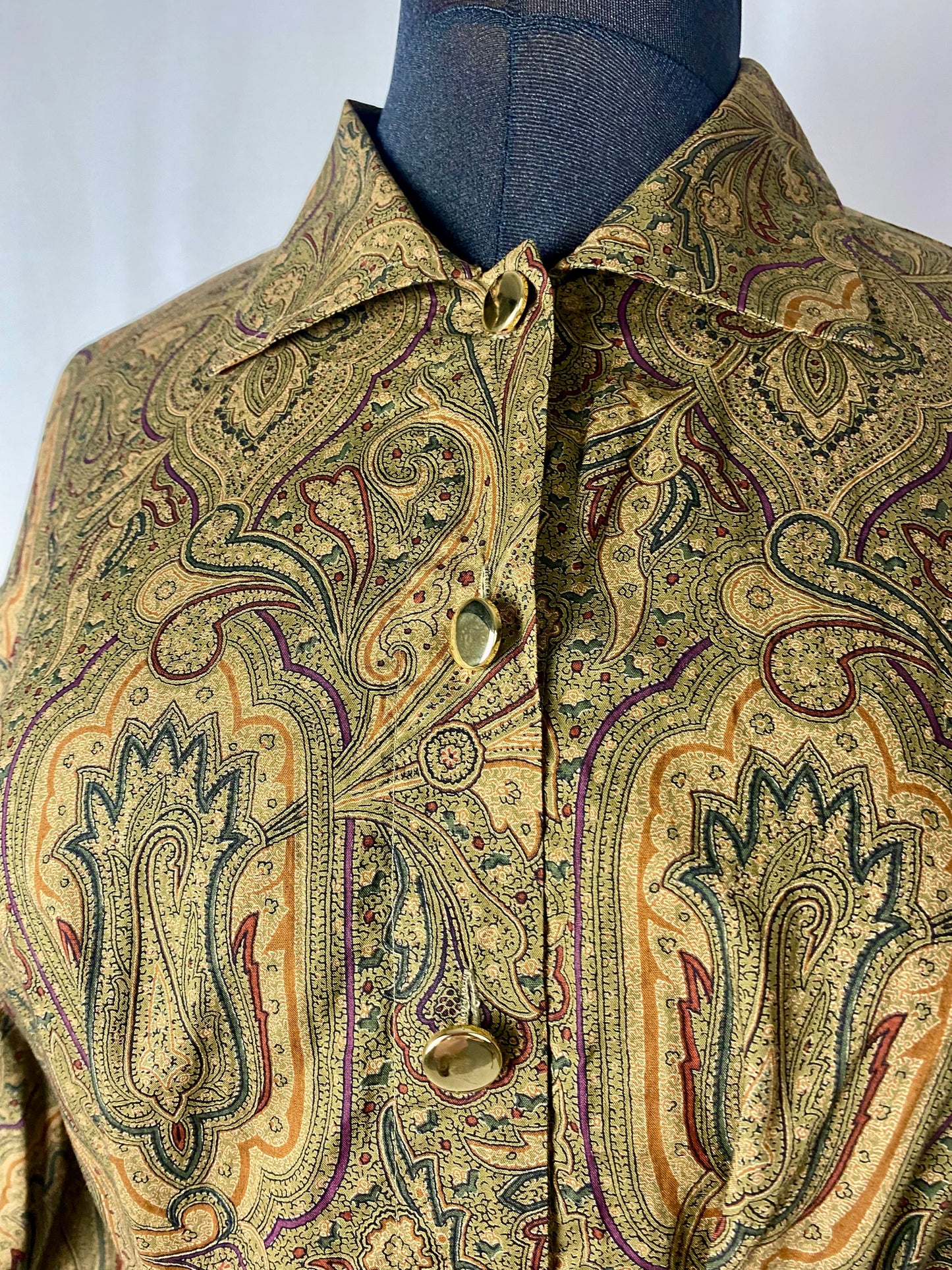 Camicia fantasia paisley - TG. 46/48/50