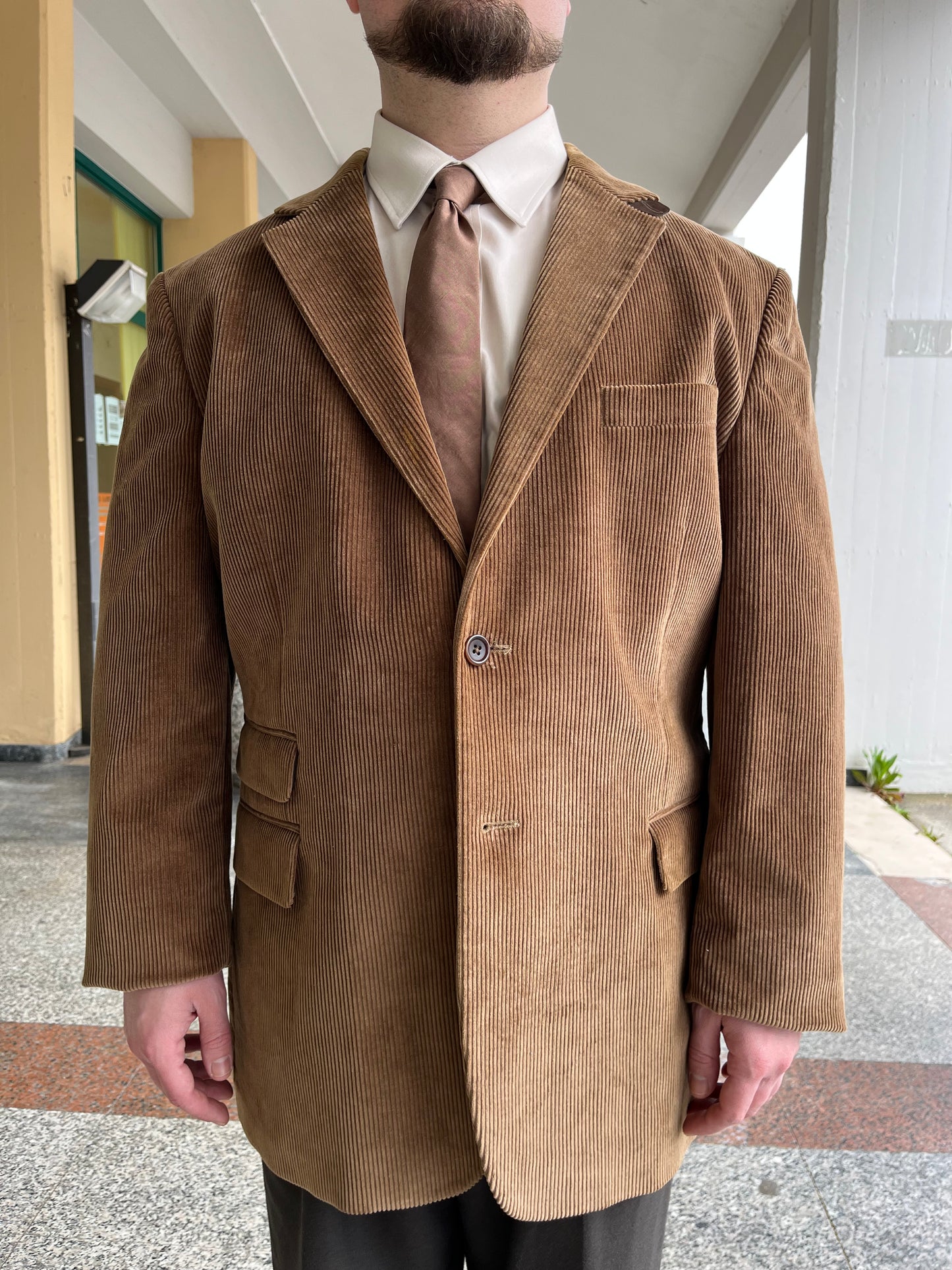 Giacca anni '90 velluto tg. 58-60