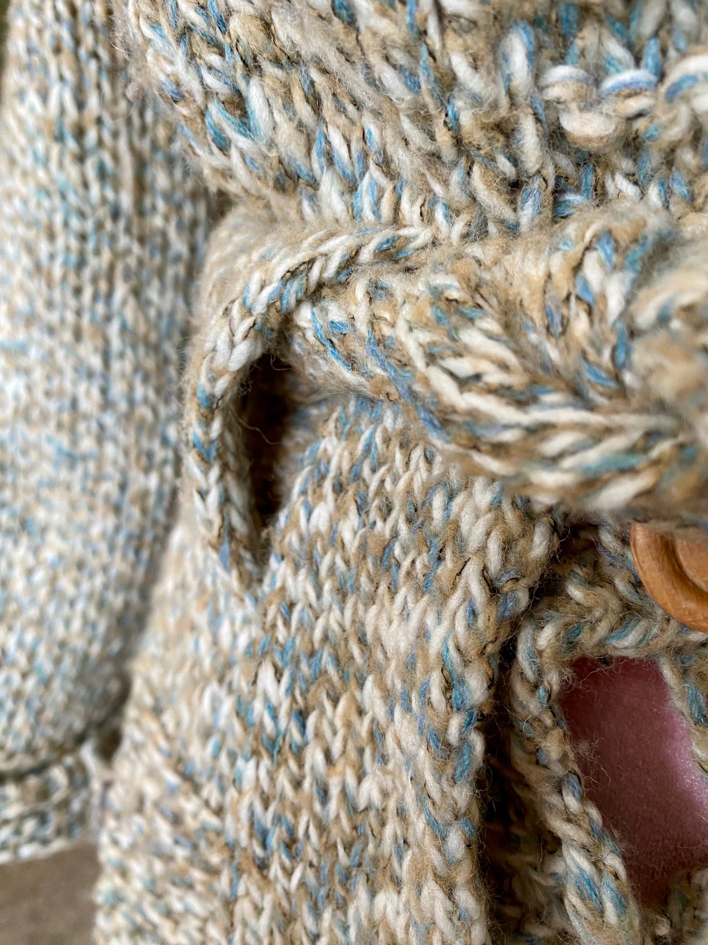 Cardigan in lana mélange - TG. 42/44