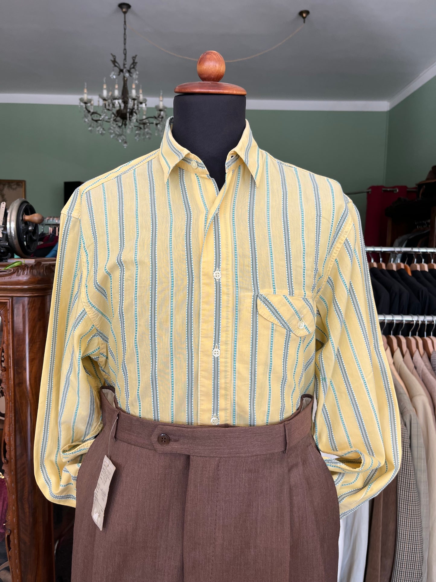 Camicia anni ‘80 cotone tg. M-L